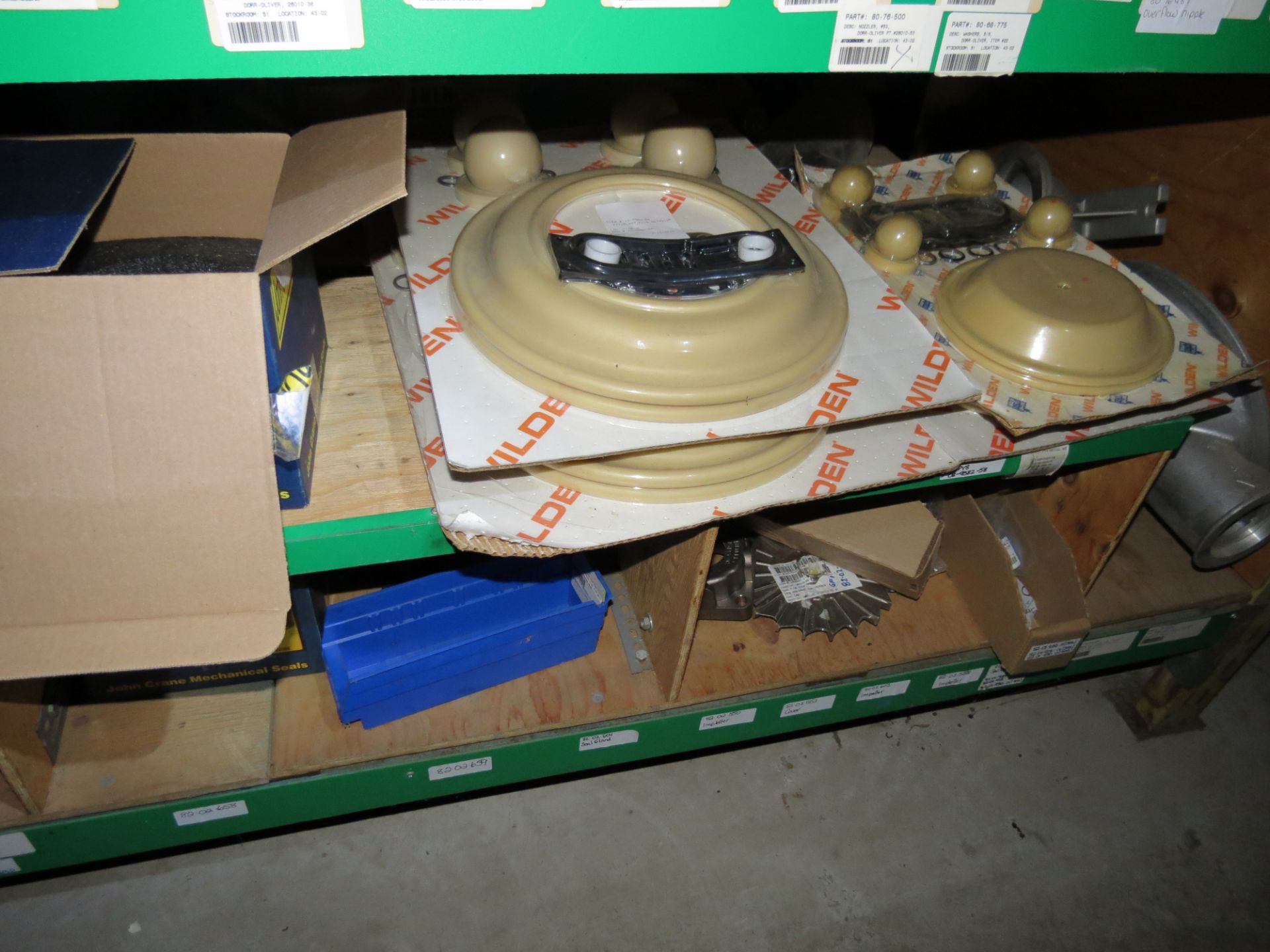 (1) Lot Spare parts on 2 sections of racking - Image 17 of 30