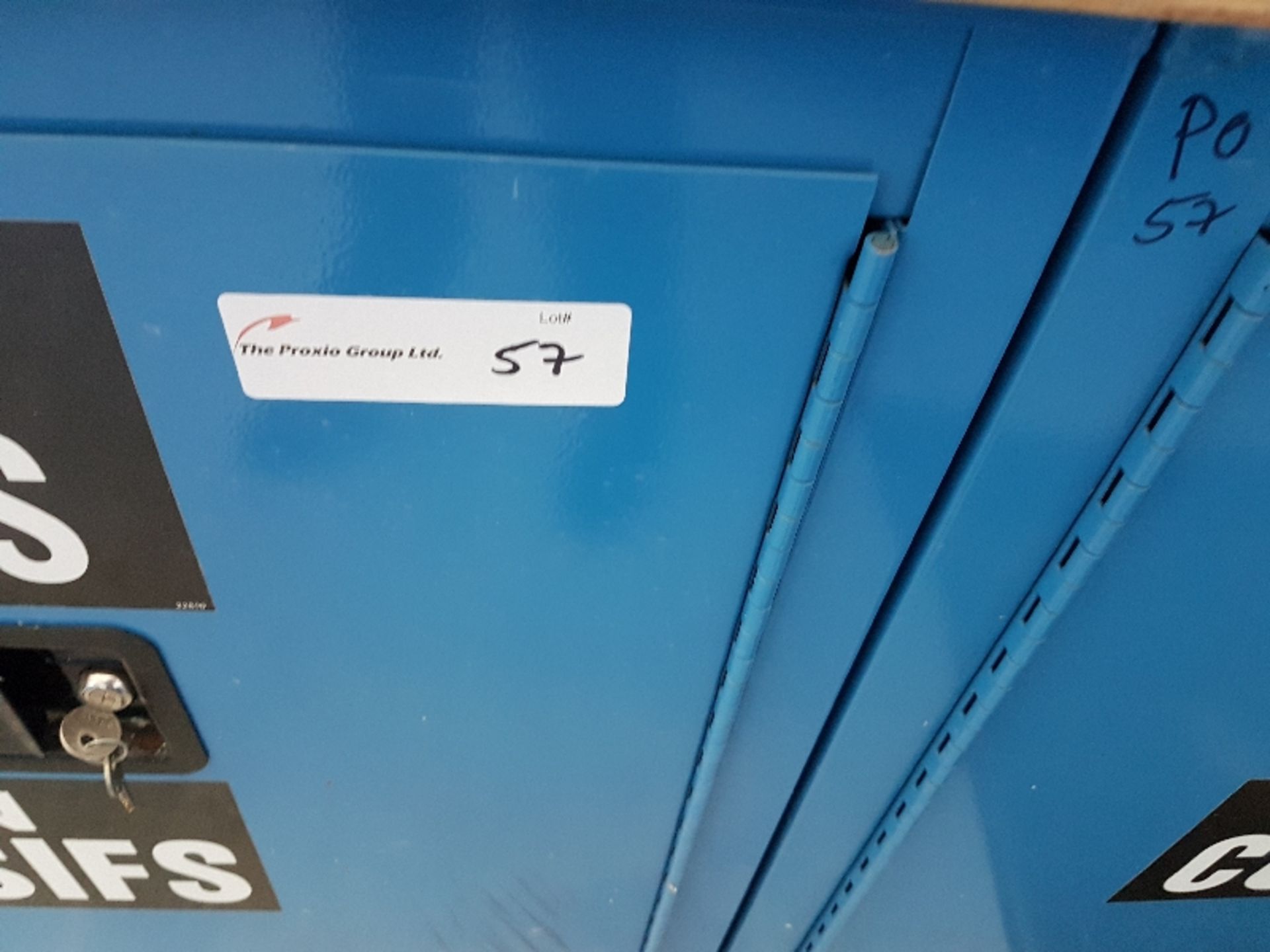 Lot of (3) Safety Cabinets