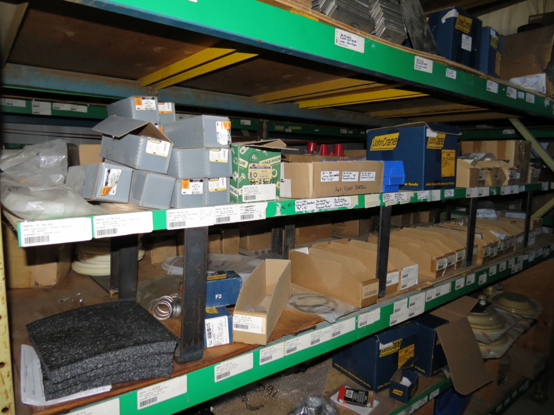 (1) Lot Spare parts on 2 sections of racking - Image 10 of 30