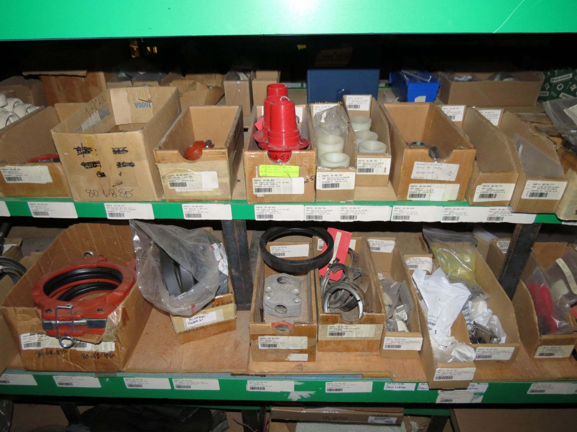 (1) Lot Spare parts on 2 sections of racking - Image 24 of 30