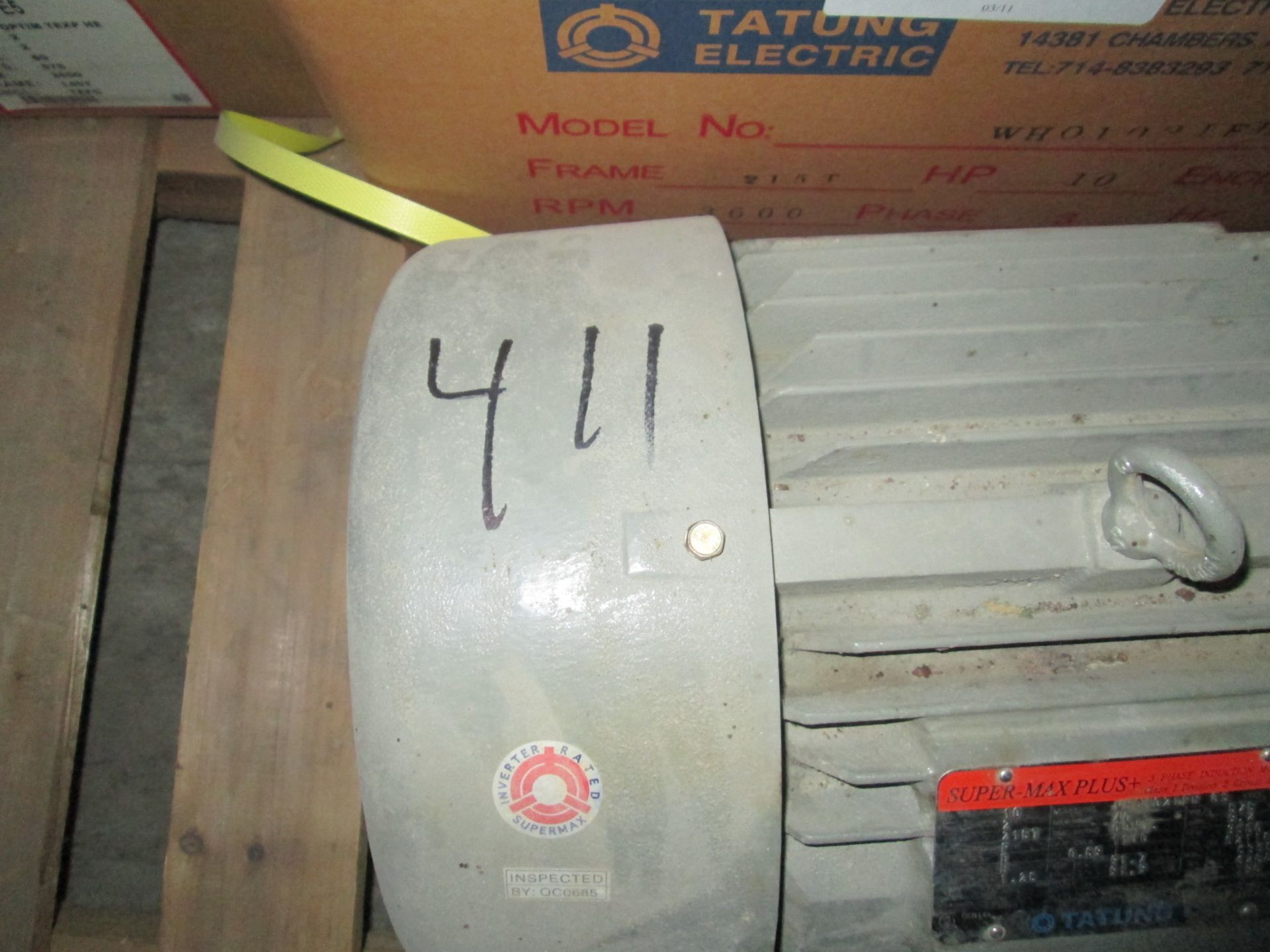 Lot of (3) Assorted Electric Motors - Image 8 of 8