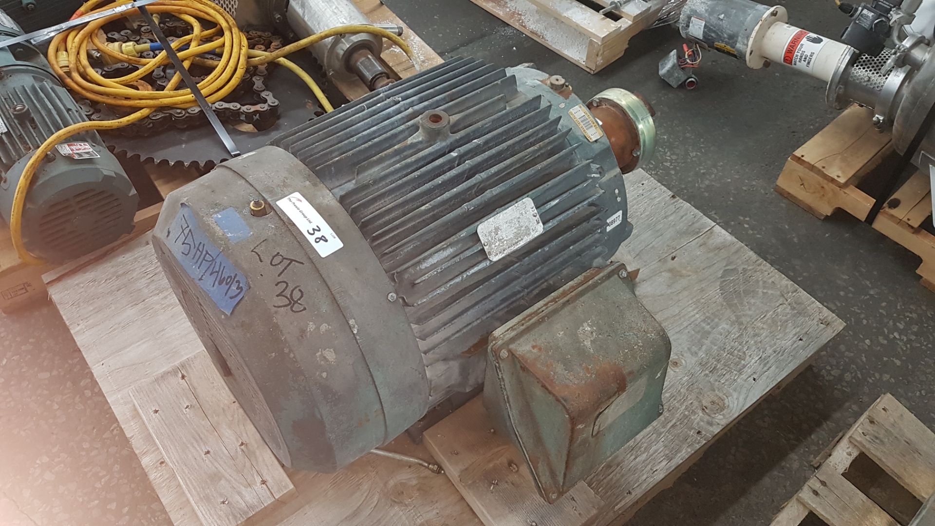 75HP Reliance Electric Motor, 460v/3phase