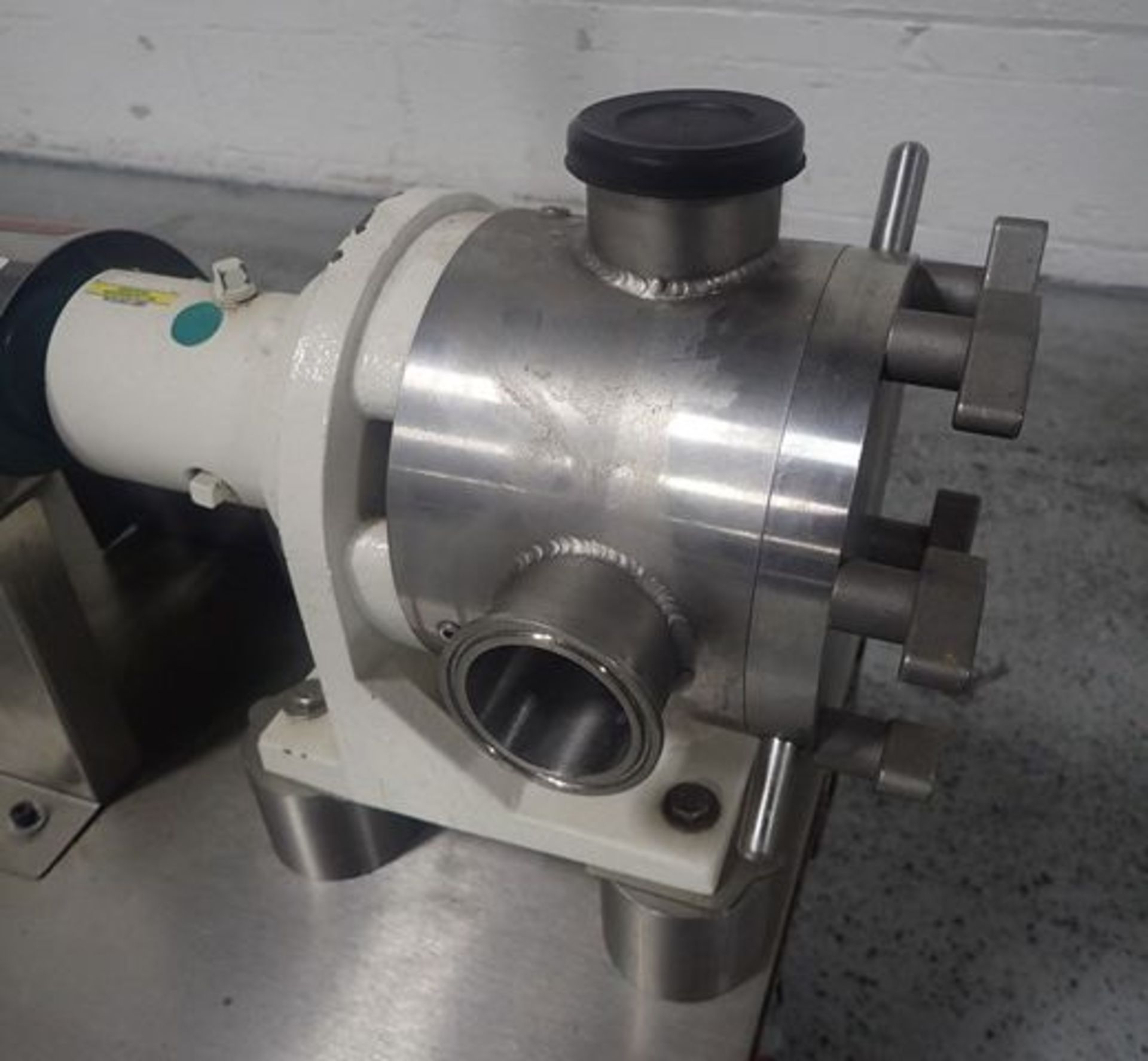 Watson-Marlow Sine pump, model MR120HNTC, stainless steel construction, 2" inlet and outlet - Image 7 of 9