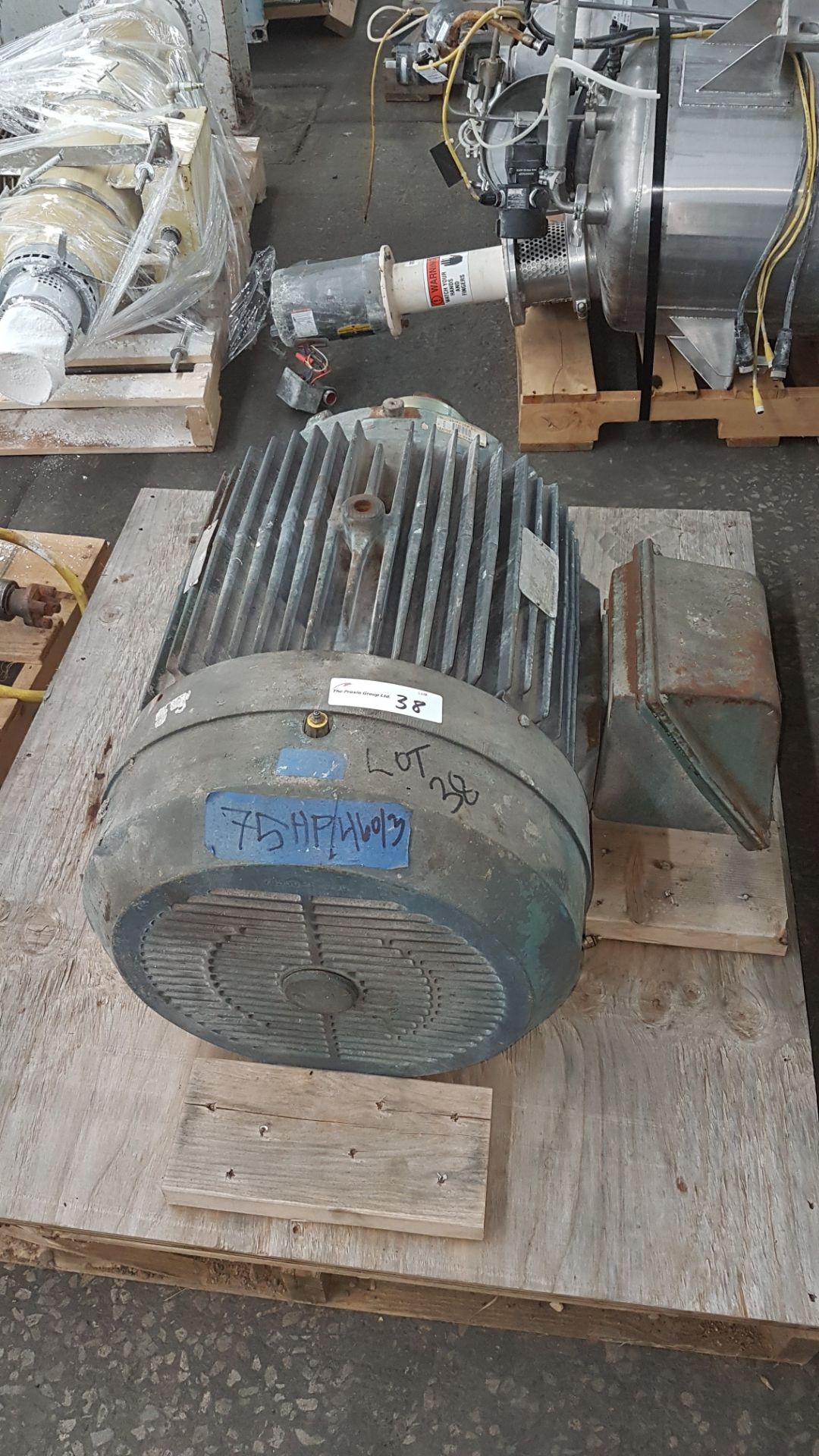 75HP Reliance Electric Motor, 460v/3phase - Image 2 of 8