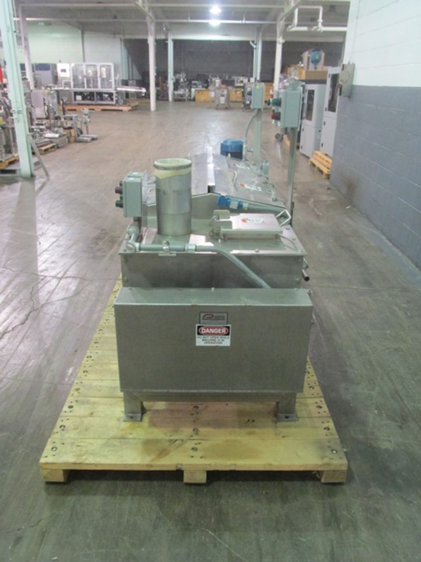 Anderson Dahlen Inc twin screw mixer, stainless steel construction. - Image 2 of 10