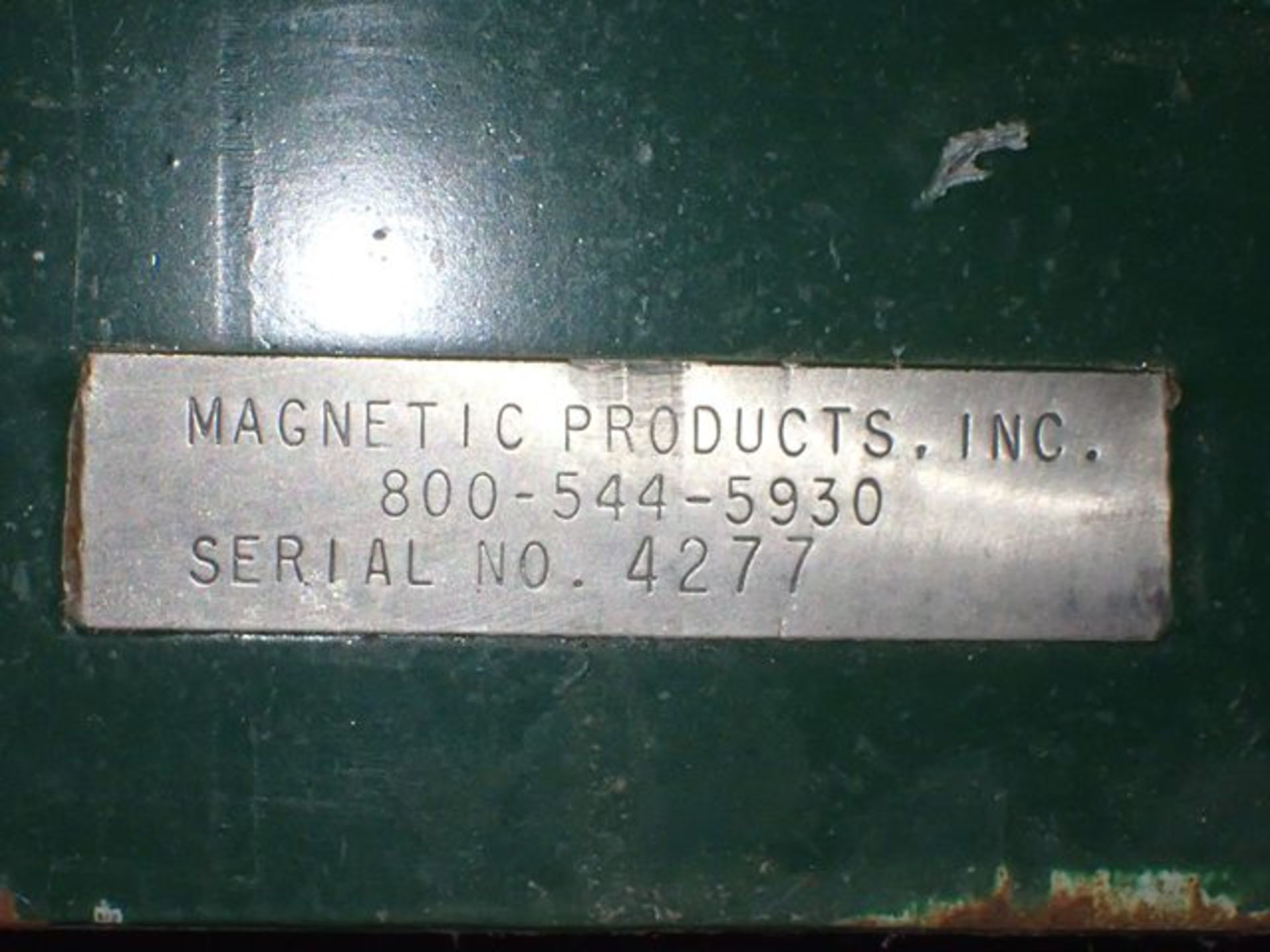 36" x 54" Magnetic Products Cross Belt Magnet - Image 6 of 7