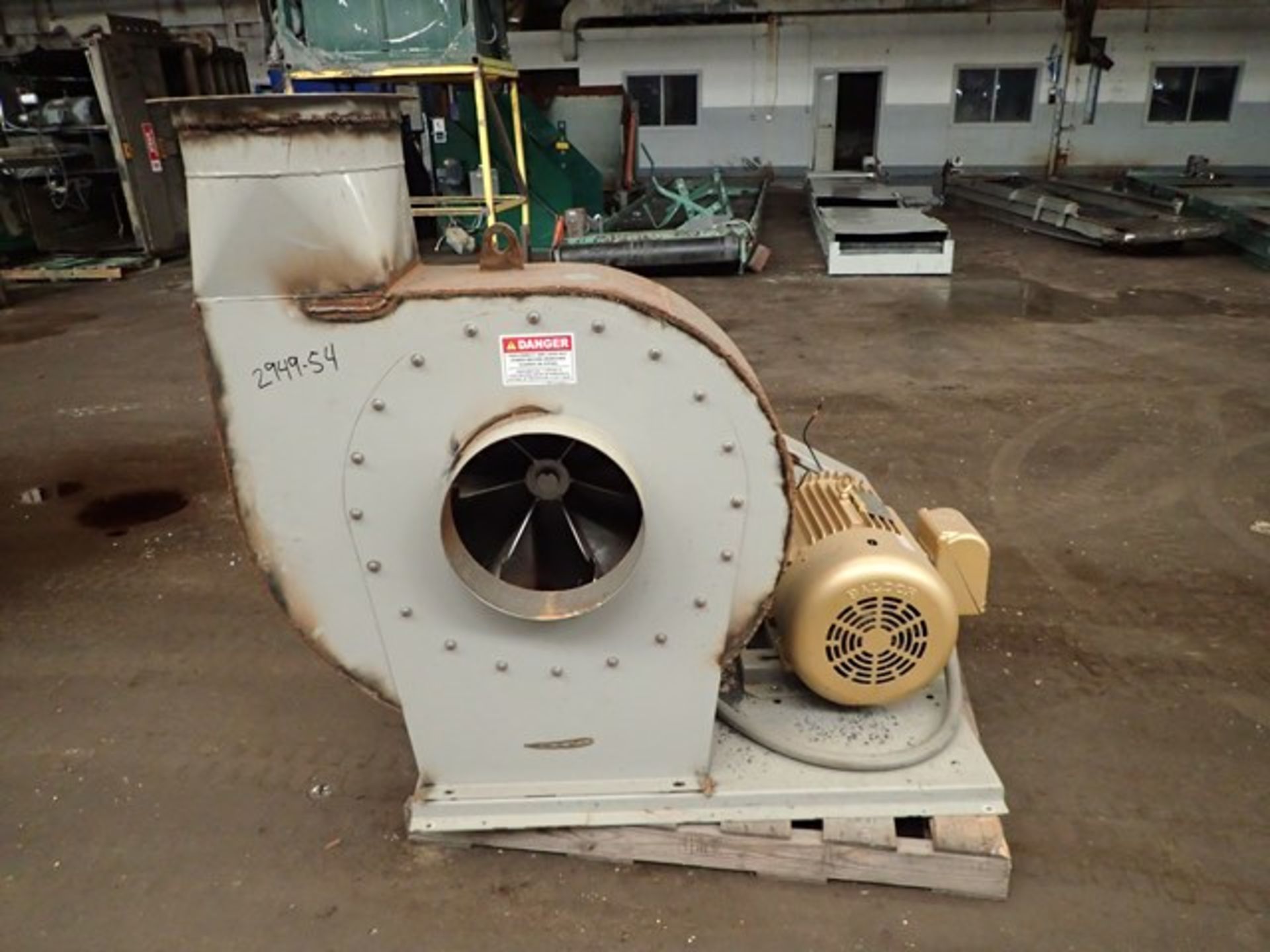 25 HP Blades Machinery Blower