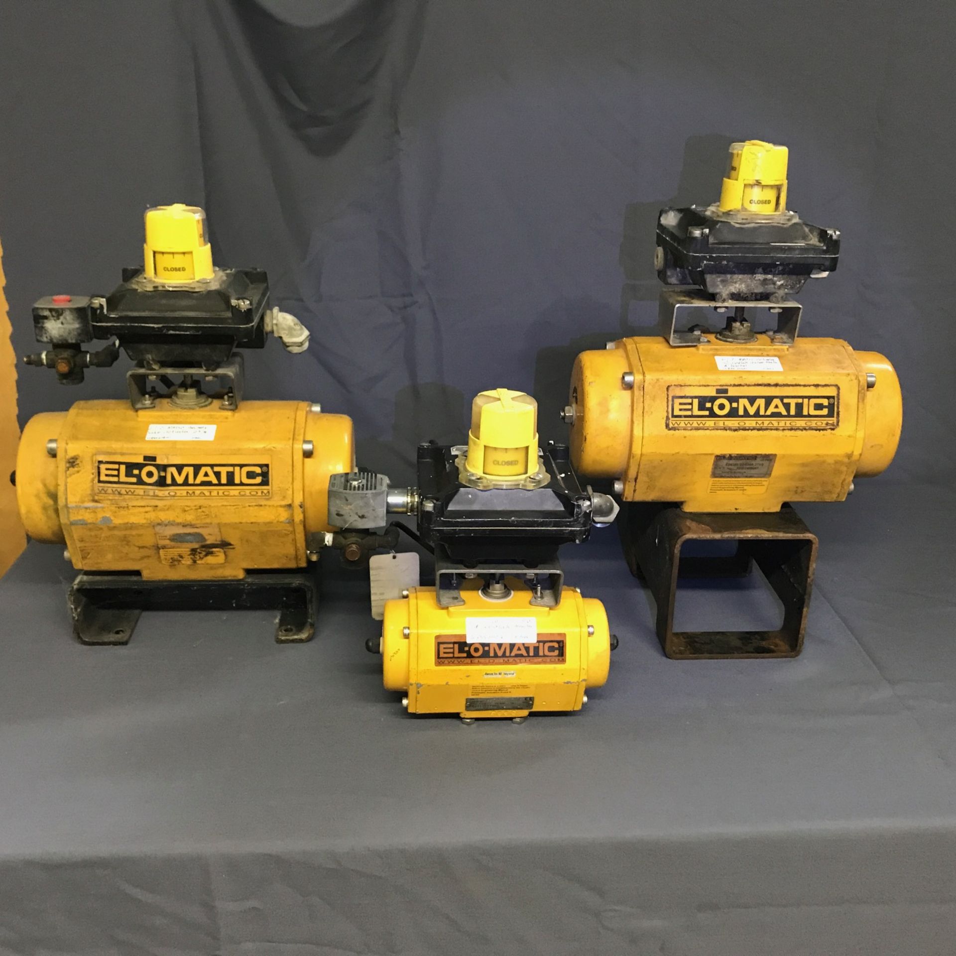 Lot of (3) Elomatic Actuators - Image 3 of 31