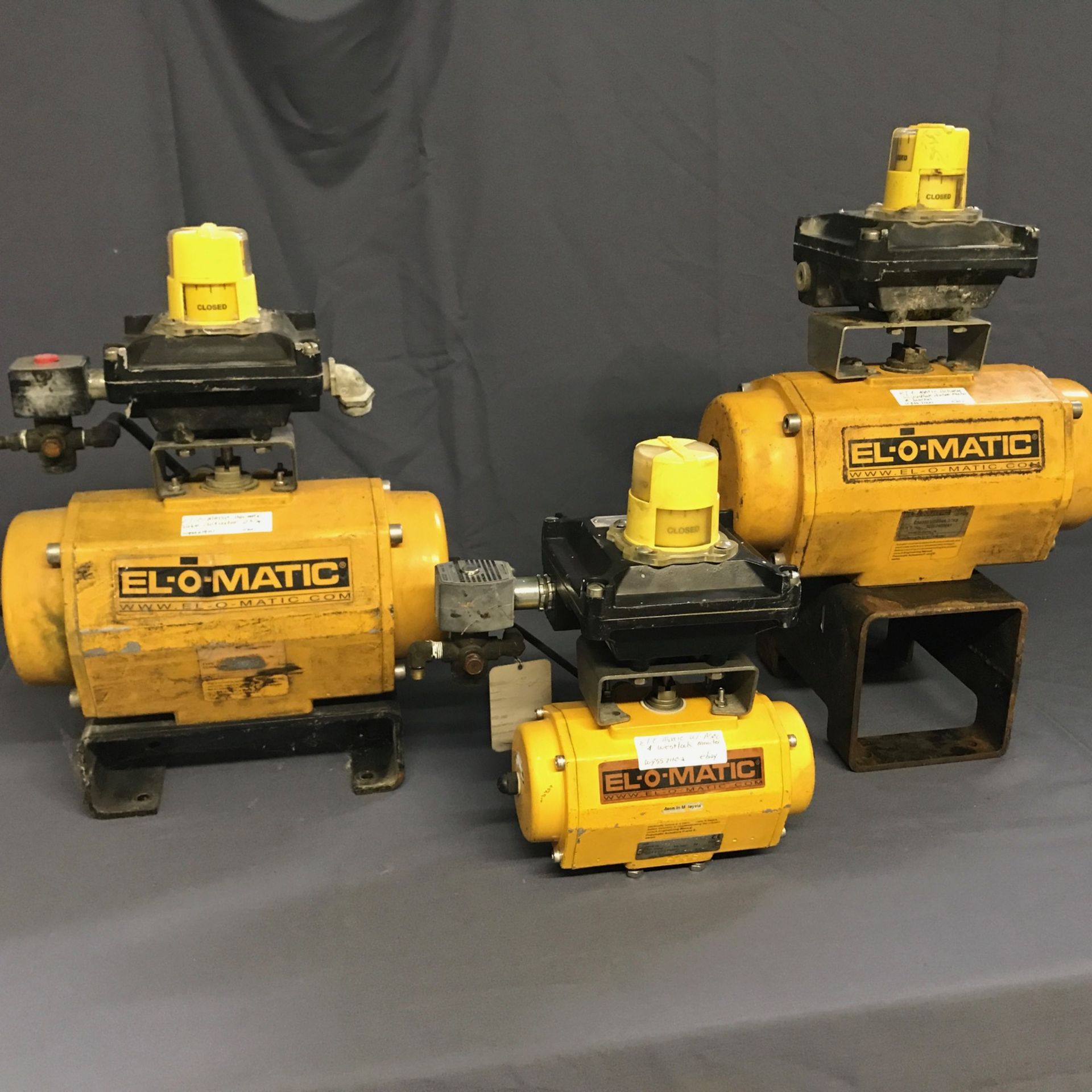 Lot of (3) Elomatic Actuators - Image 27 of 31