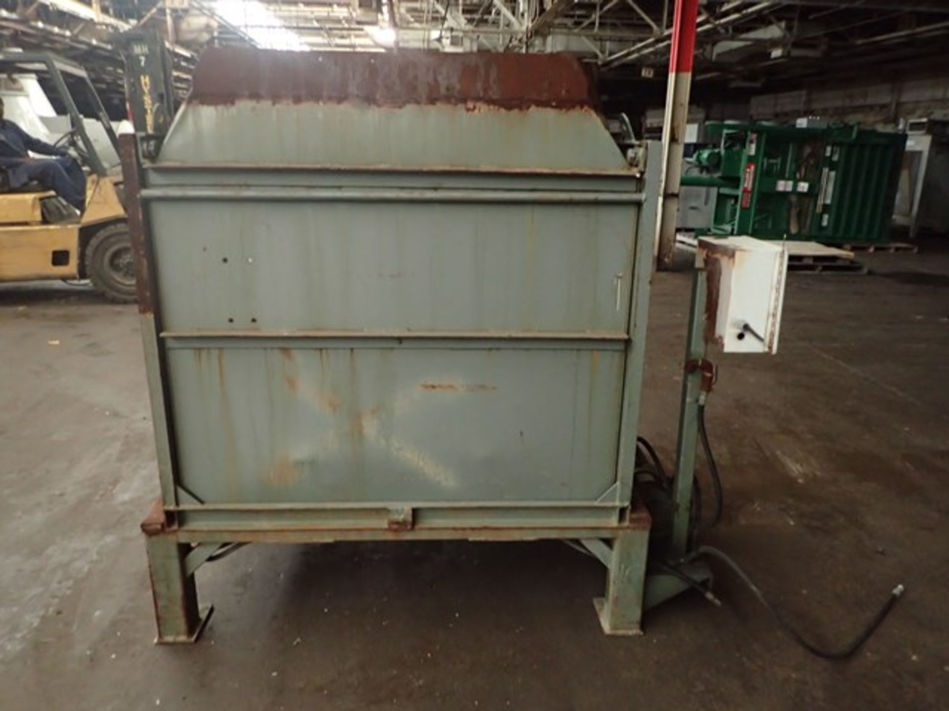 Hydraulic Box Dumper, Carbon Steel Construction - Image 3 of 5