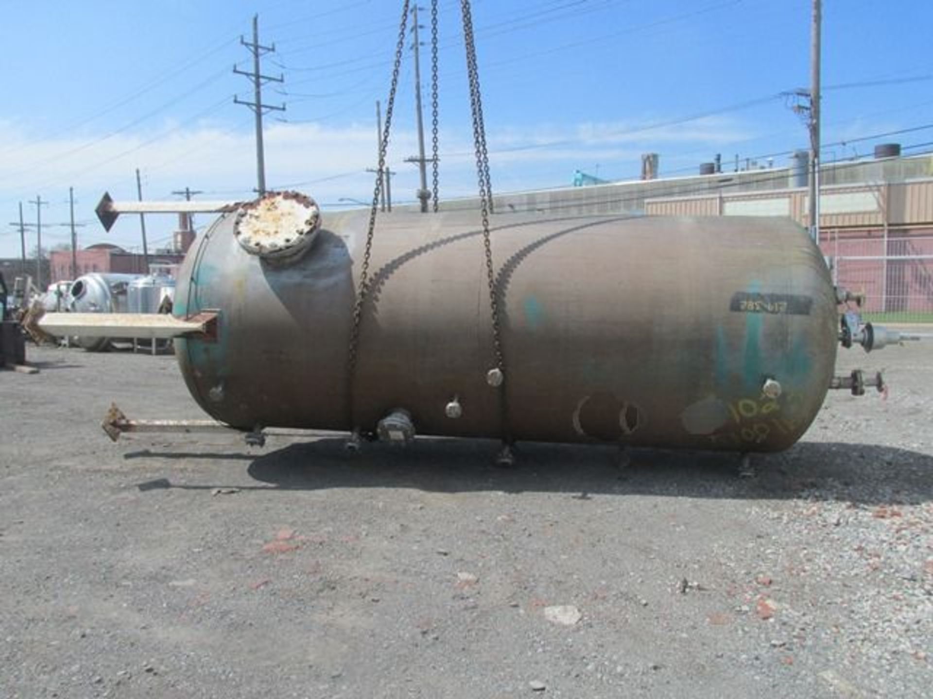 3000 Gal 316 Stainless Steel Receiver Tank