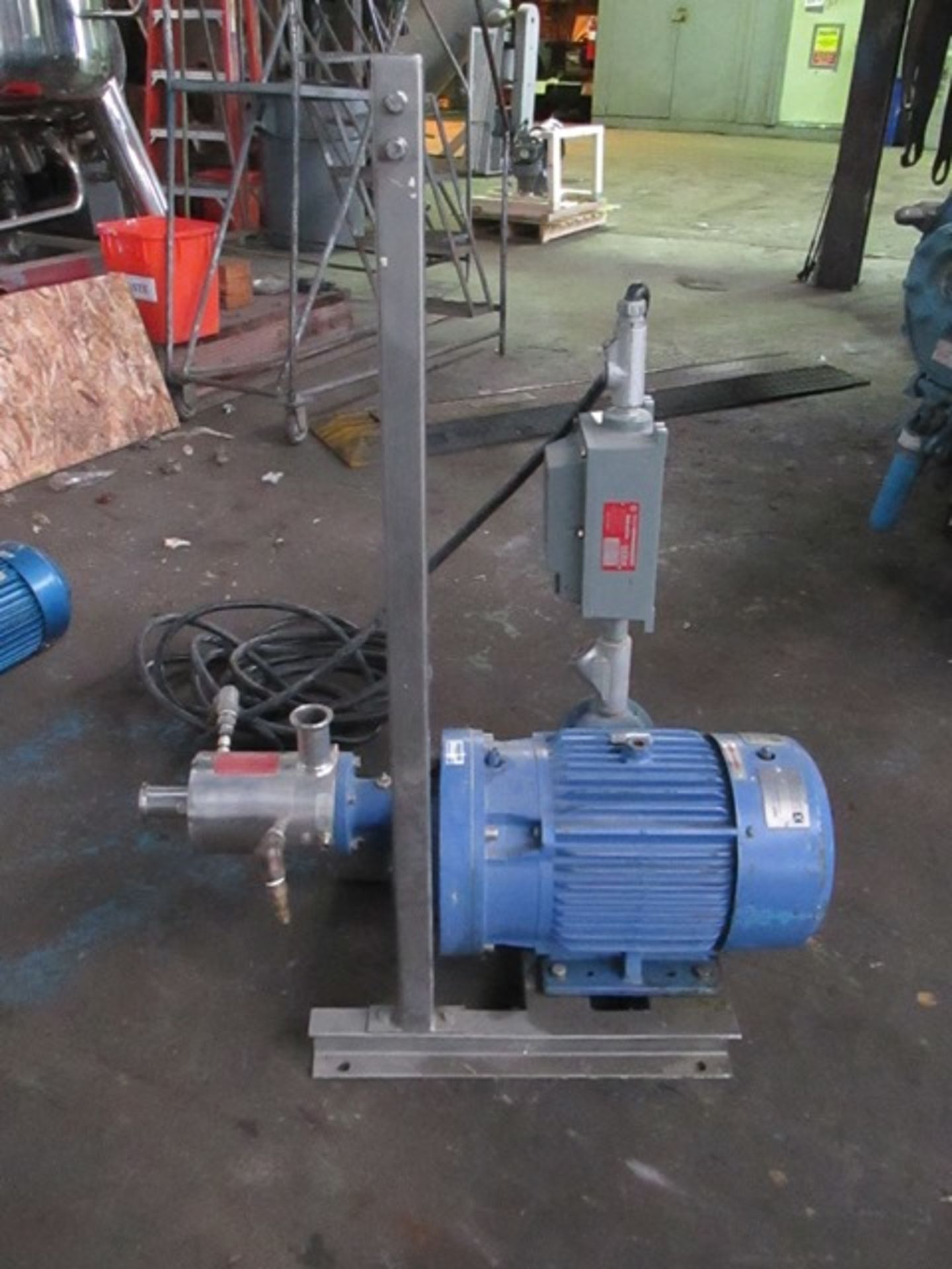 DR3 IKA DISPAX REACTOR, S/S, 7.5 HP