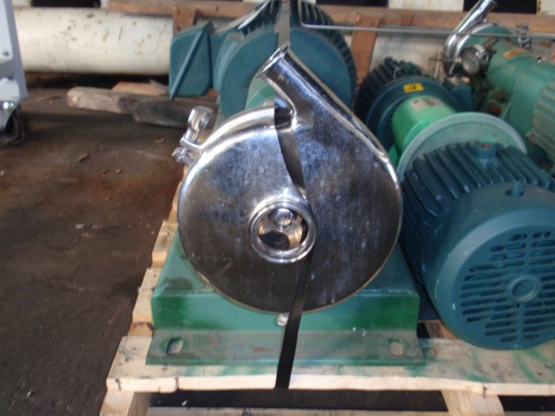 2" X 1.5" TRI-CLOVER CENTRIFUGAL PUMP, S/S, - Image 2 of 2