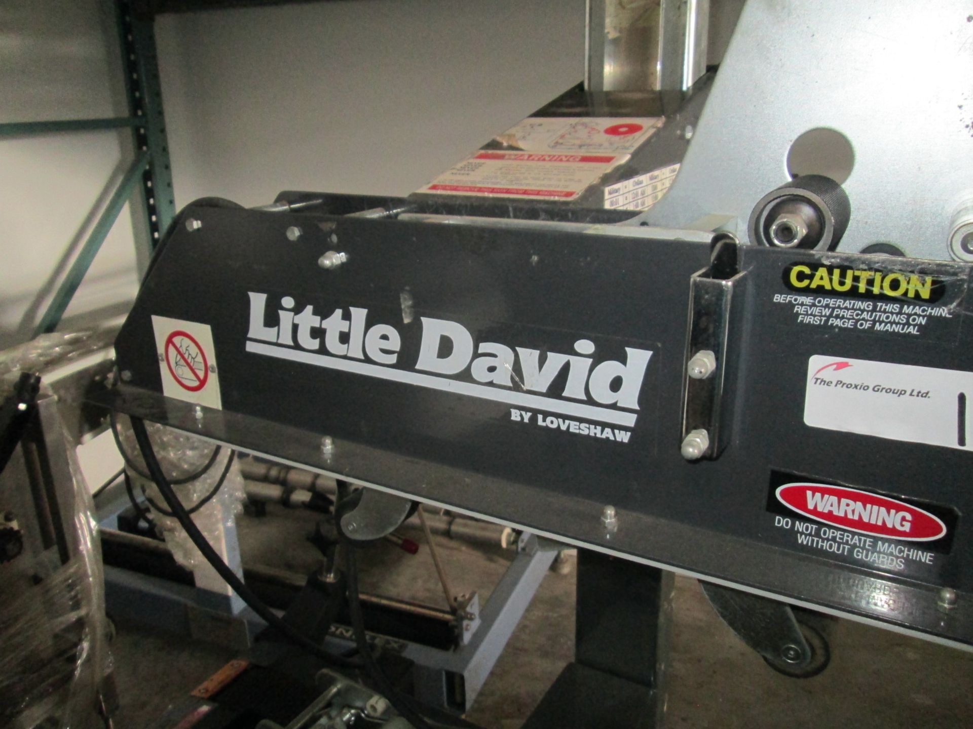 Little David Top and Bottom Case Sealer, Model LD-7D, Serial number 130537437, Bottom Belts, - Image 3 of 11