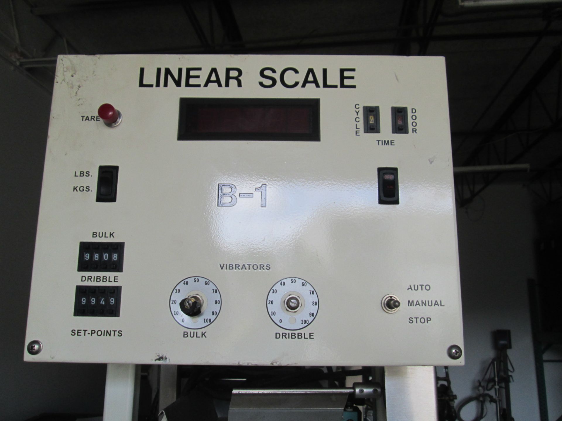 Weighpack Systems Vertical Form Fill Seal Machine with Linear Scale Feeder. Model Vertek 750, Serial - Image 3 of 27