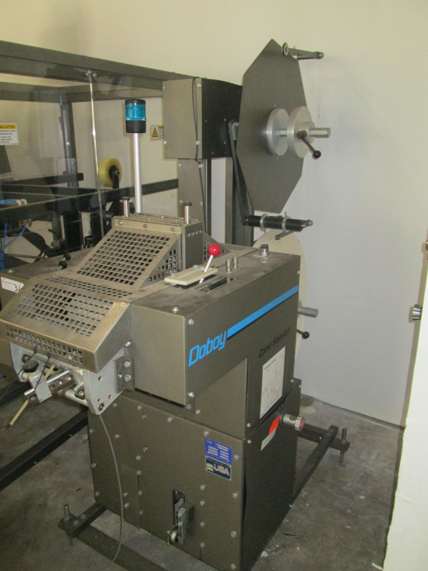 Sig Doboy Card Sheeter Model:UG For "U" Shape board feeding of cards to horizontal wrappers, - Image 2 of 23
