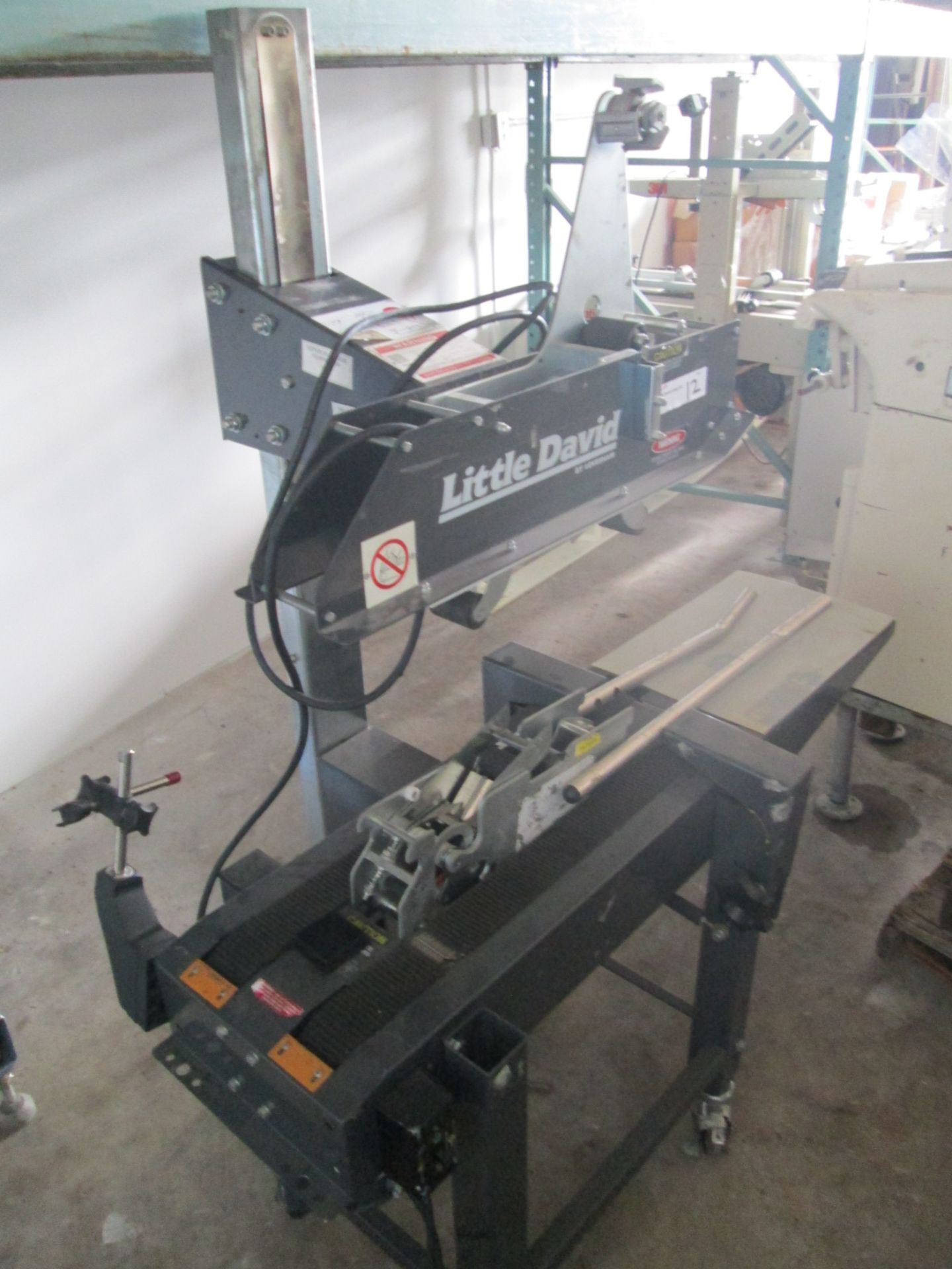 Little David Top and Bottom Case Sealer, Model LD-7D, Serial number 130537437, Bottom Belts, - Image 7 of 11