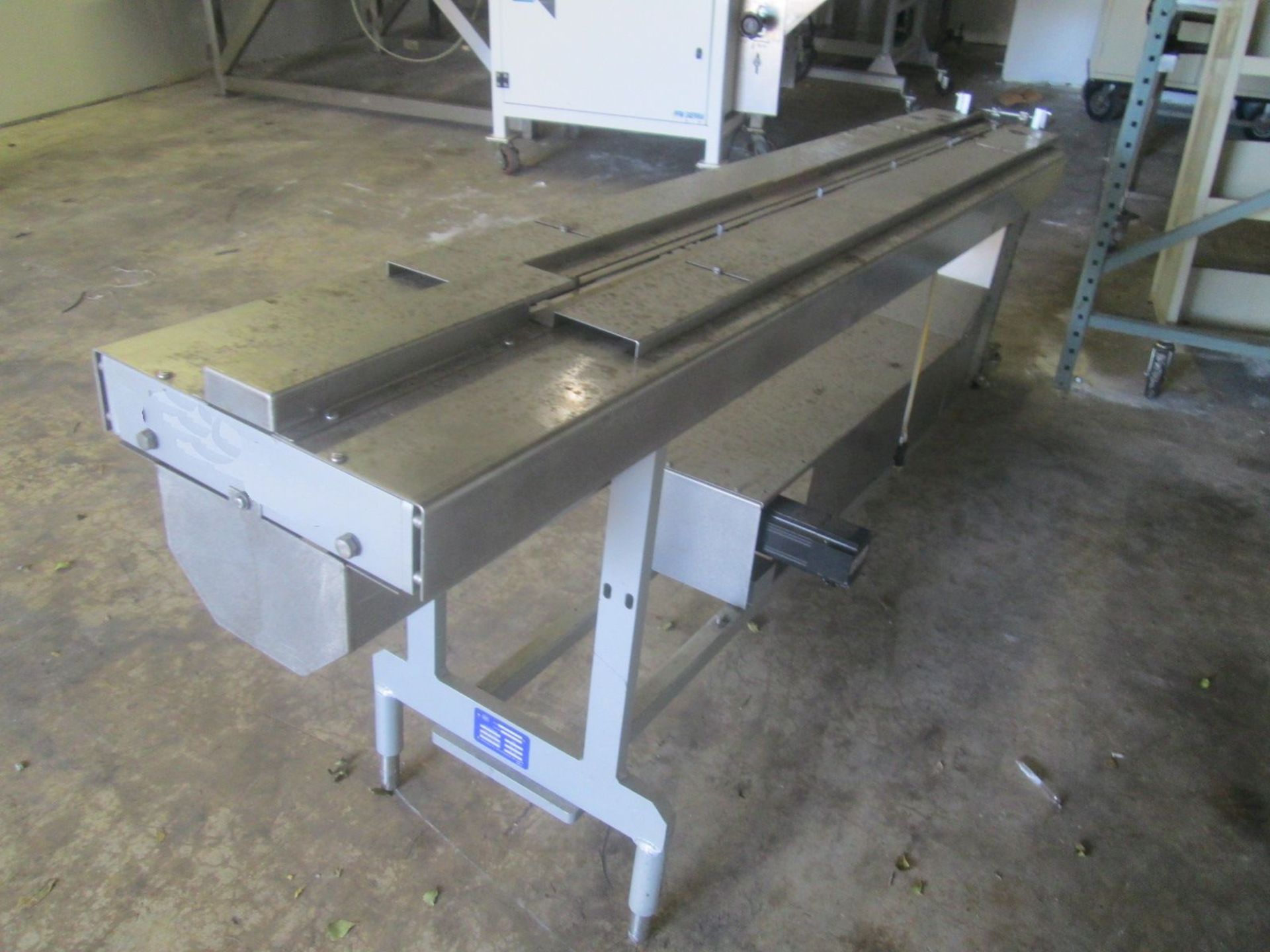 Sig Doboy CrossFeede Serial number 03-24859, Inclined Cleated Rollaway Stainless Steel Conveyor - Image 6 of 8