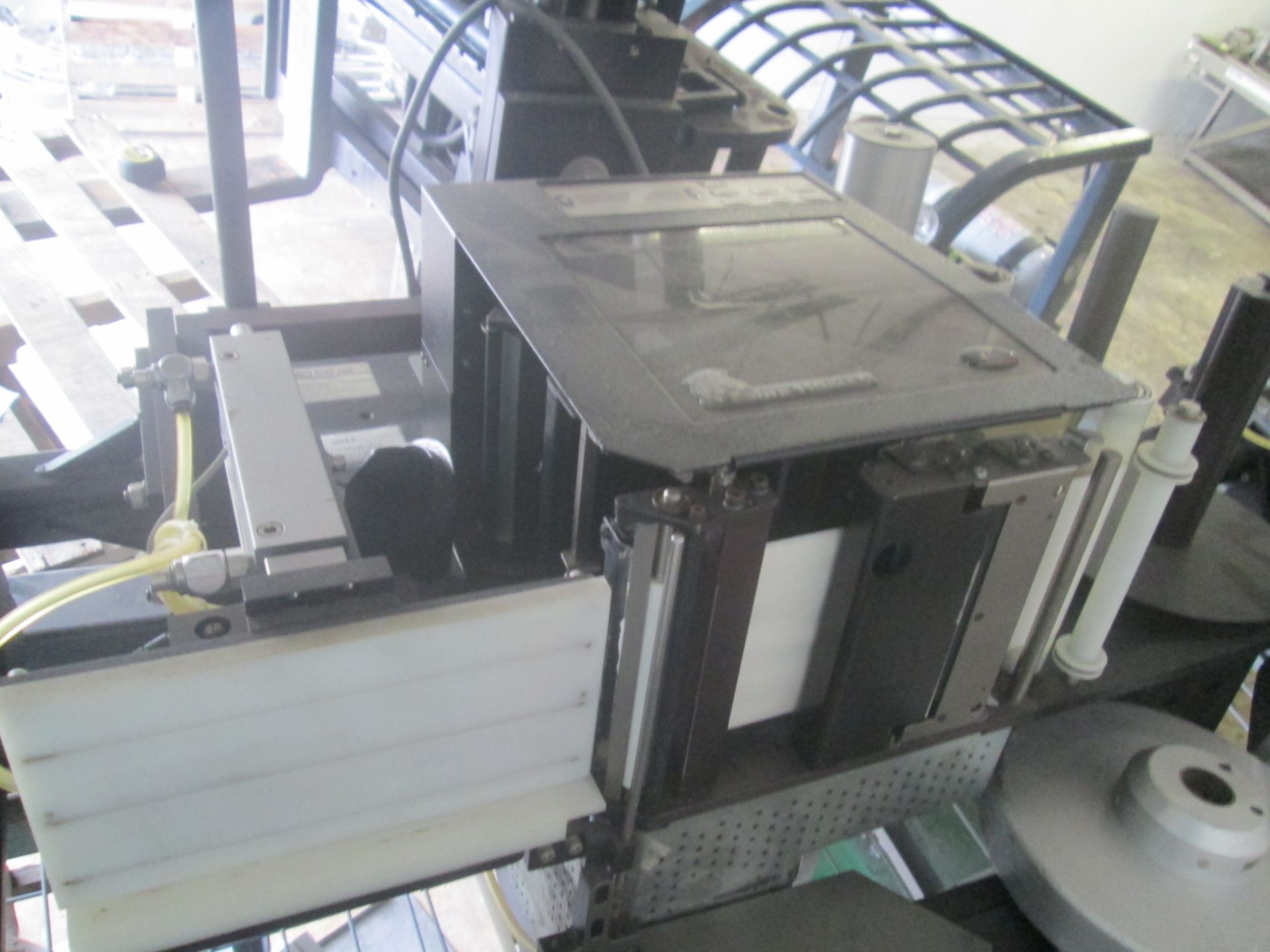 Auto-Labe Print and Apply Labeler, model 845, with 48" long box conveyor, Zebra 110-Pack 3 Print - Image 5 of 17