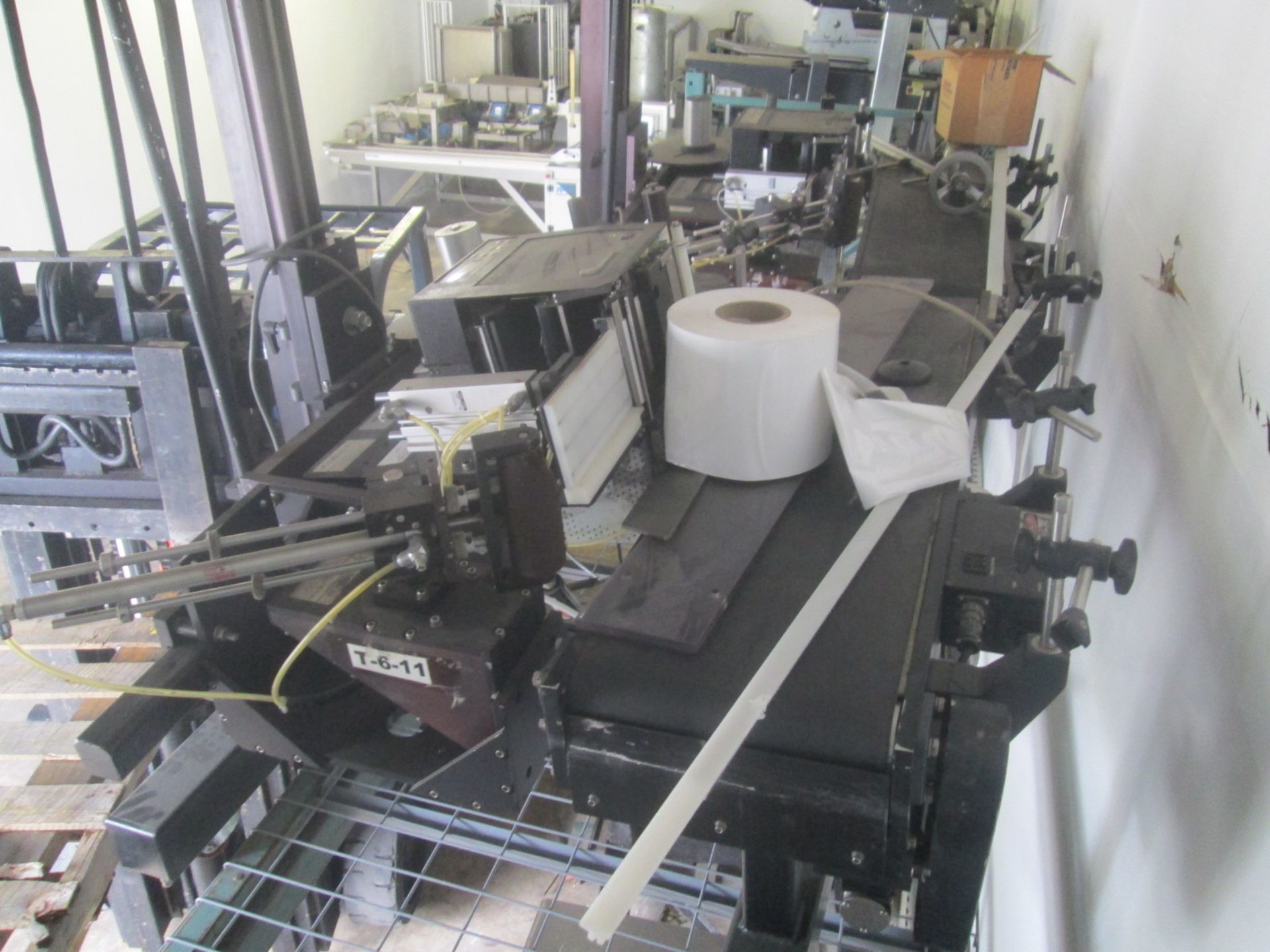 Auto-Labe Print and Apply Labeler, model 845, with 48" long box conveyor, Zebra 110-Pack 3 Print - Image 4 of 17