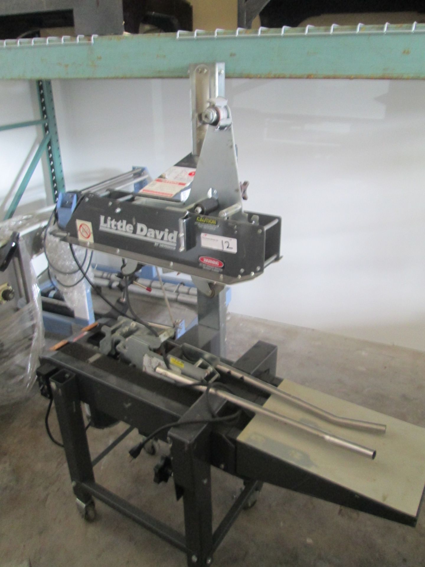 Little David Top and Bottom Case Sealer, Model LD-7D, Serial number 130537437, Bottom Belts, - Image 4 of 11