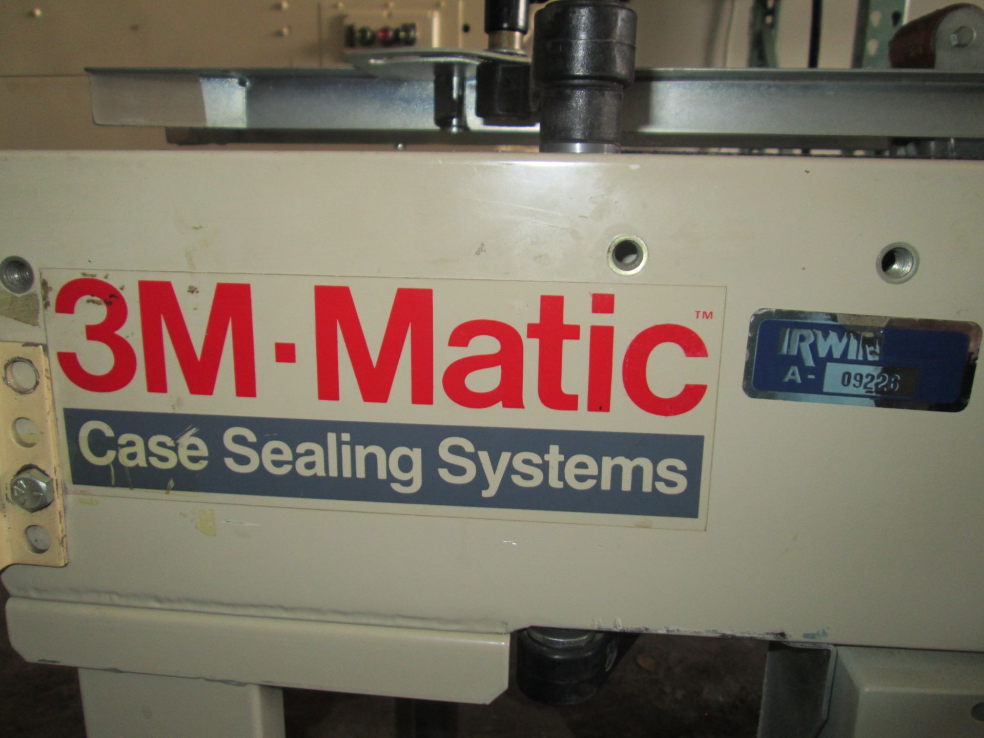 3M-Matic 22A Adjustable Case Sealer, Model 28600, Serial Number 9276, 115v, Top and Bottom Sealer, - Image 12 of 14