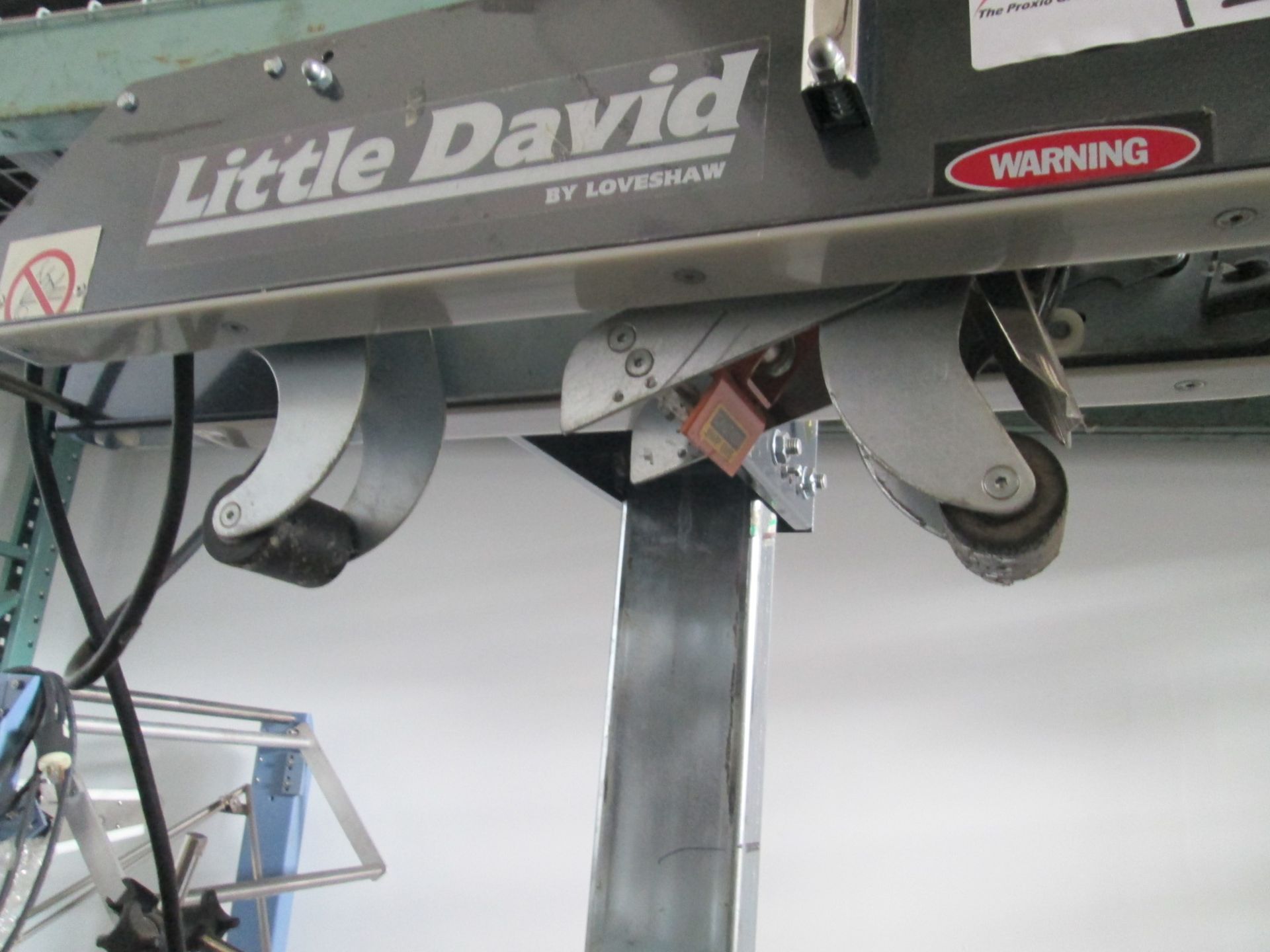 Little David Top and Bottom Case Sealer, Model LD-7D, Serial number 130537437, Bottom Belts, - Image 6 of 11