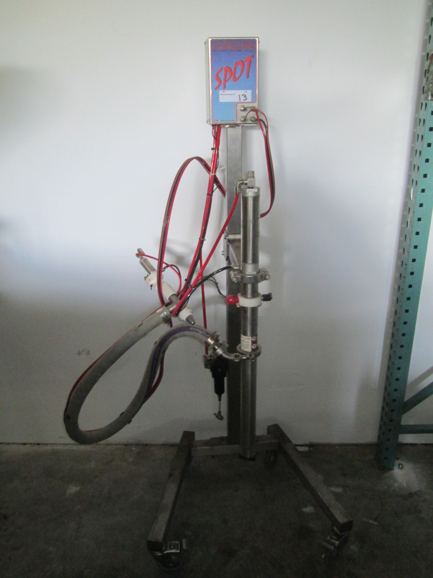 Unifiller Systems Inc, Stainless Steel Single Nozzle "SPOT" Filler. Stainless Steel Construction,