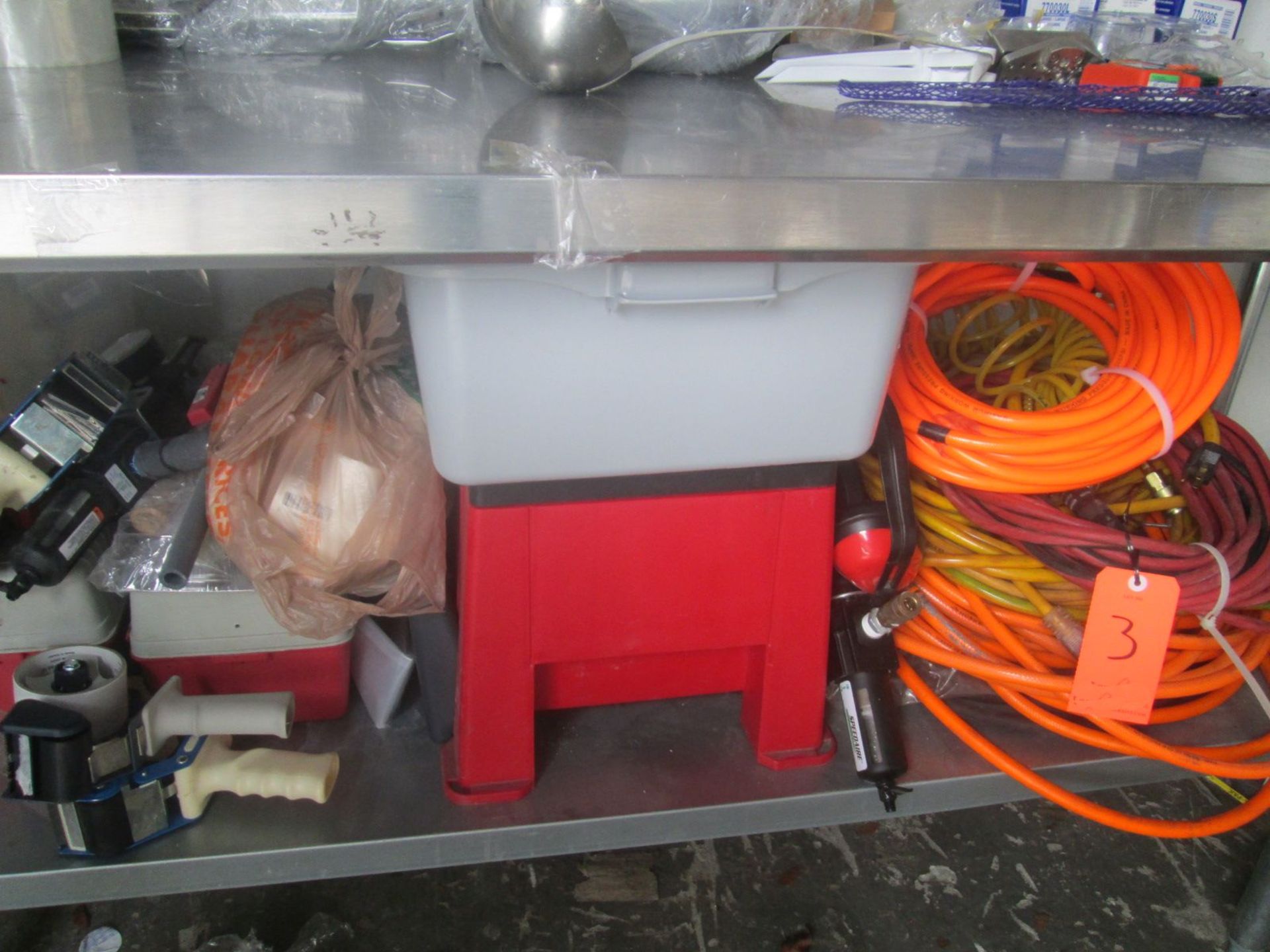 Lot Assorted Tools, Tool Boxes, extensions cords, air hoses etc. - Image 3 of 3