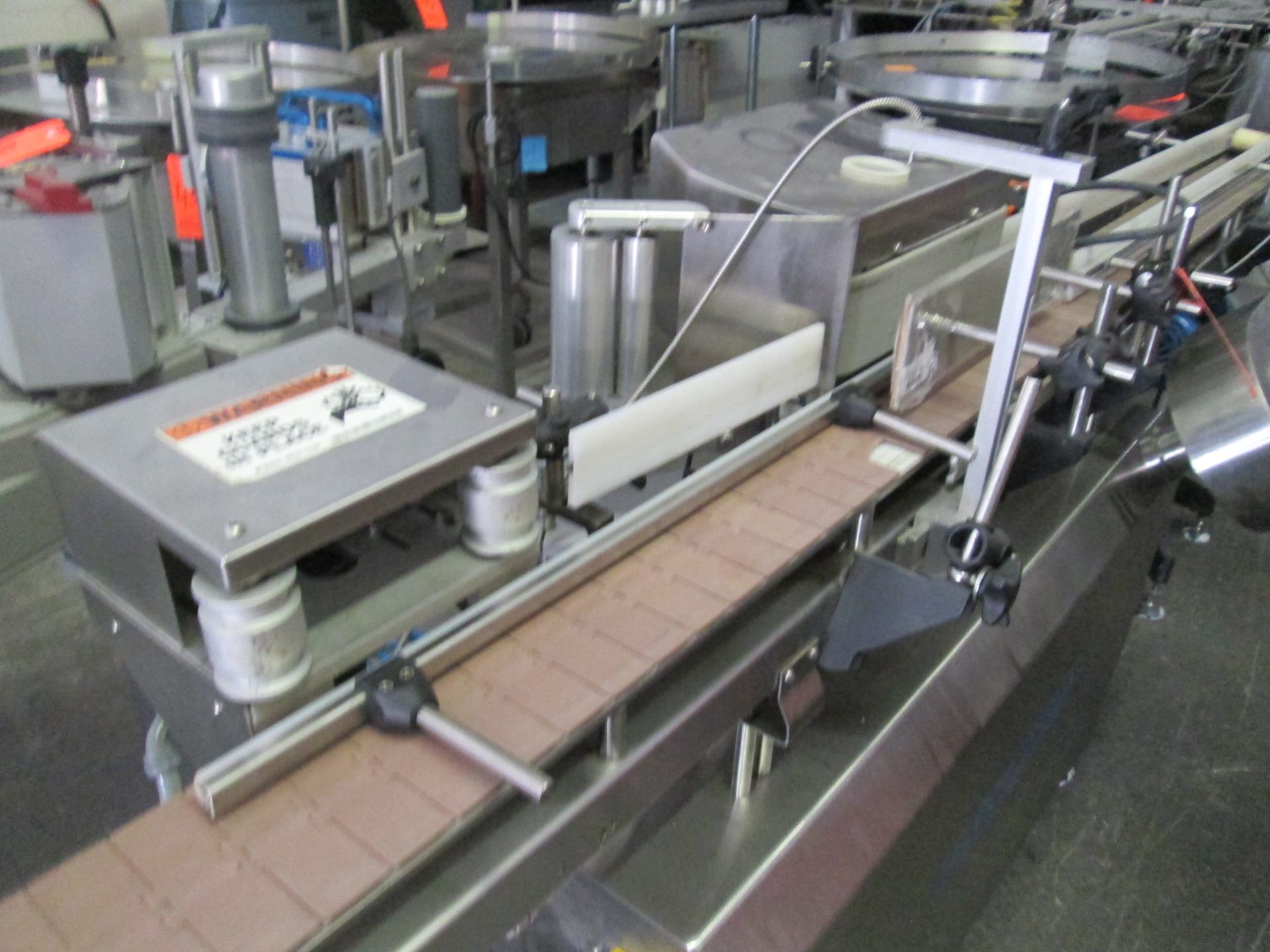 Labelstar Pressure Sensitive Labeler.Single labeling head, model LS130DX, 6" max web, c/w wrap - Image 3 of 12