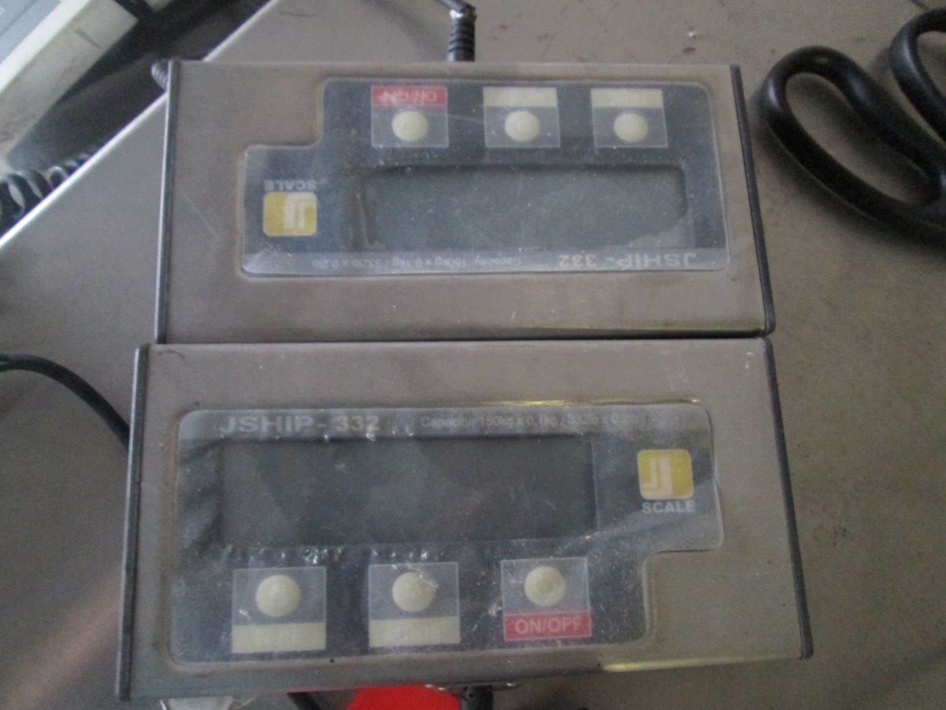 Lot of (2) Table Top Electronic Scales 150 KG capacity - Image 2 of 2
