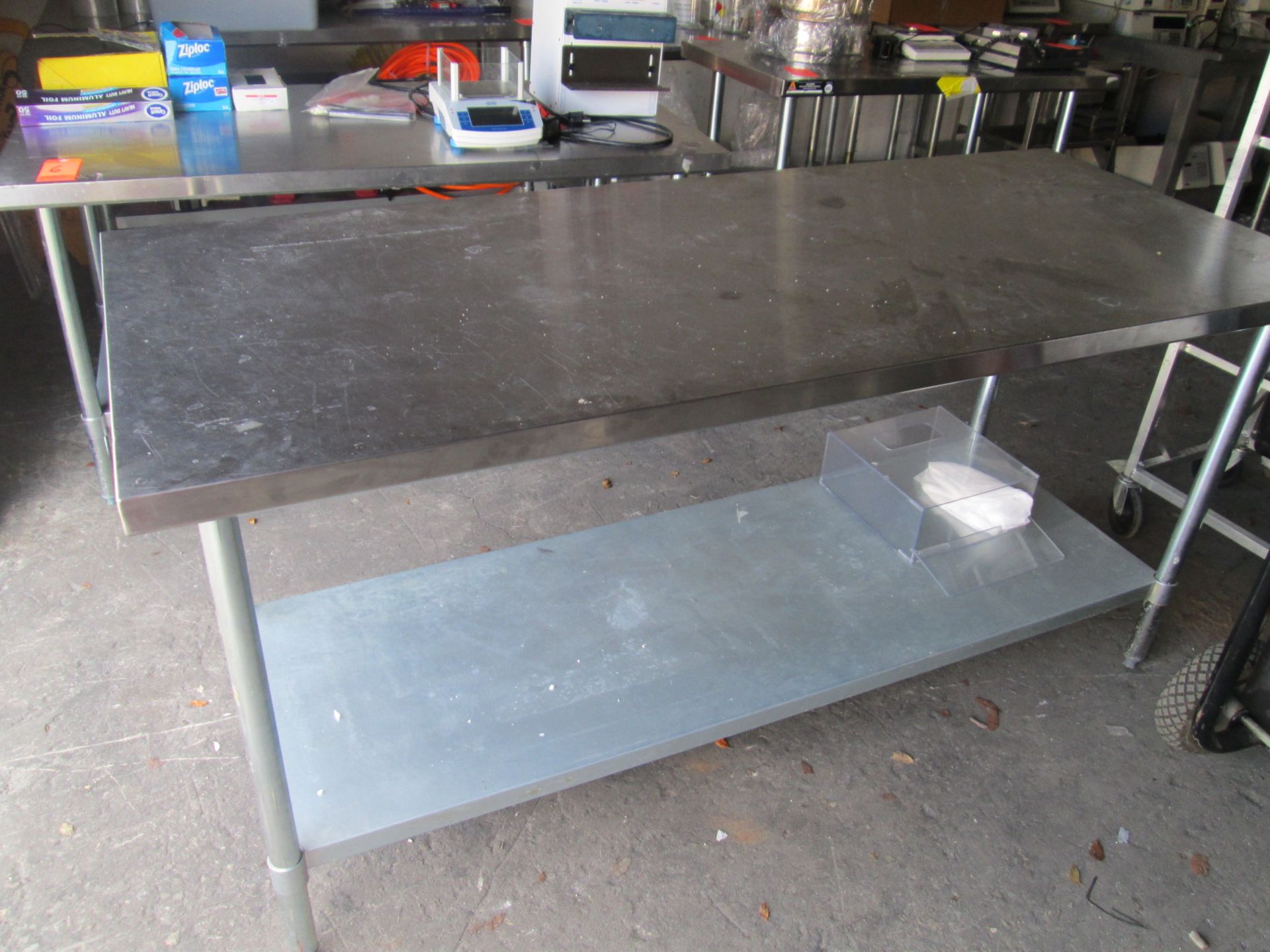 Stainless Steel Table 30" x72" x34" high