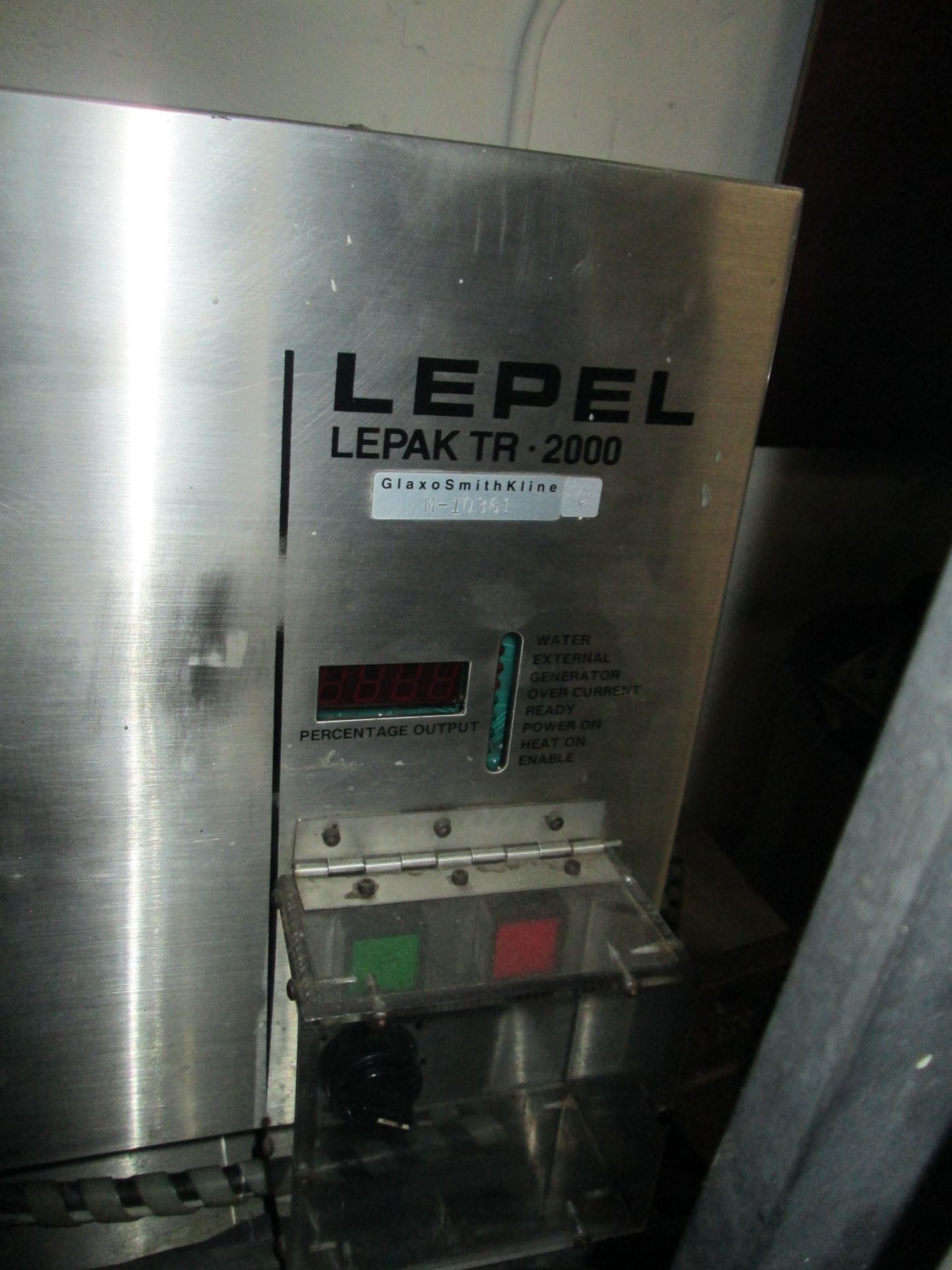 Lepel Induction Sealer, Model LEPAK TR-2000 c/w Stat Cooler model SC3, on Rollaway stand - Image 4 of 5