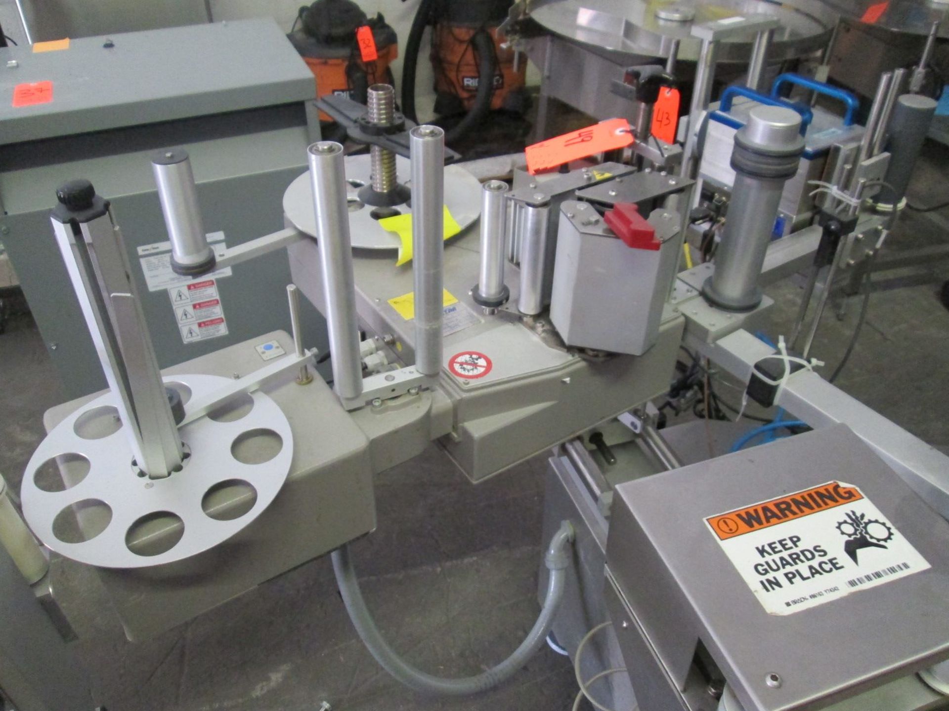 Labelstar Pressure Sensitive Labeler.Single labeling head, model LS130DX, 6" max web, c/w wrap - Image 6 of 12