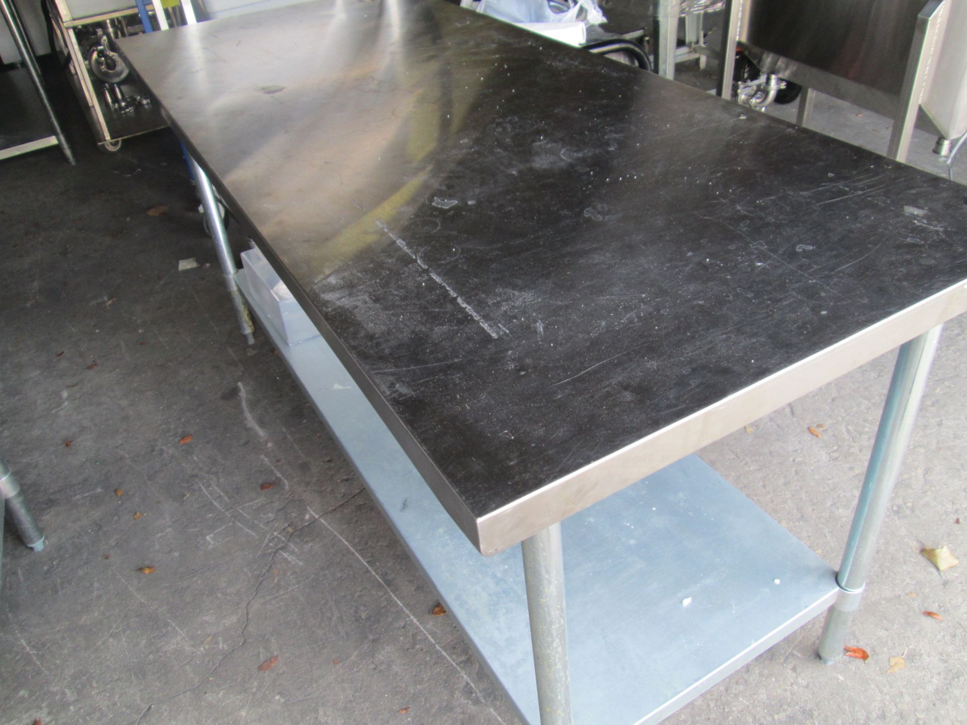 Stainless Steel Table 30" x72" x34" high - Image 3 of 4