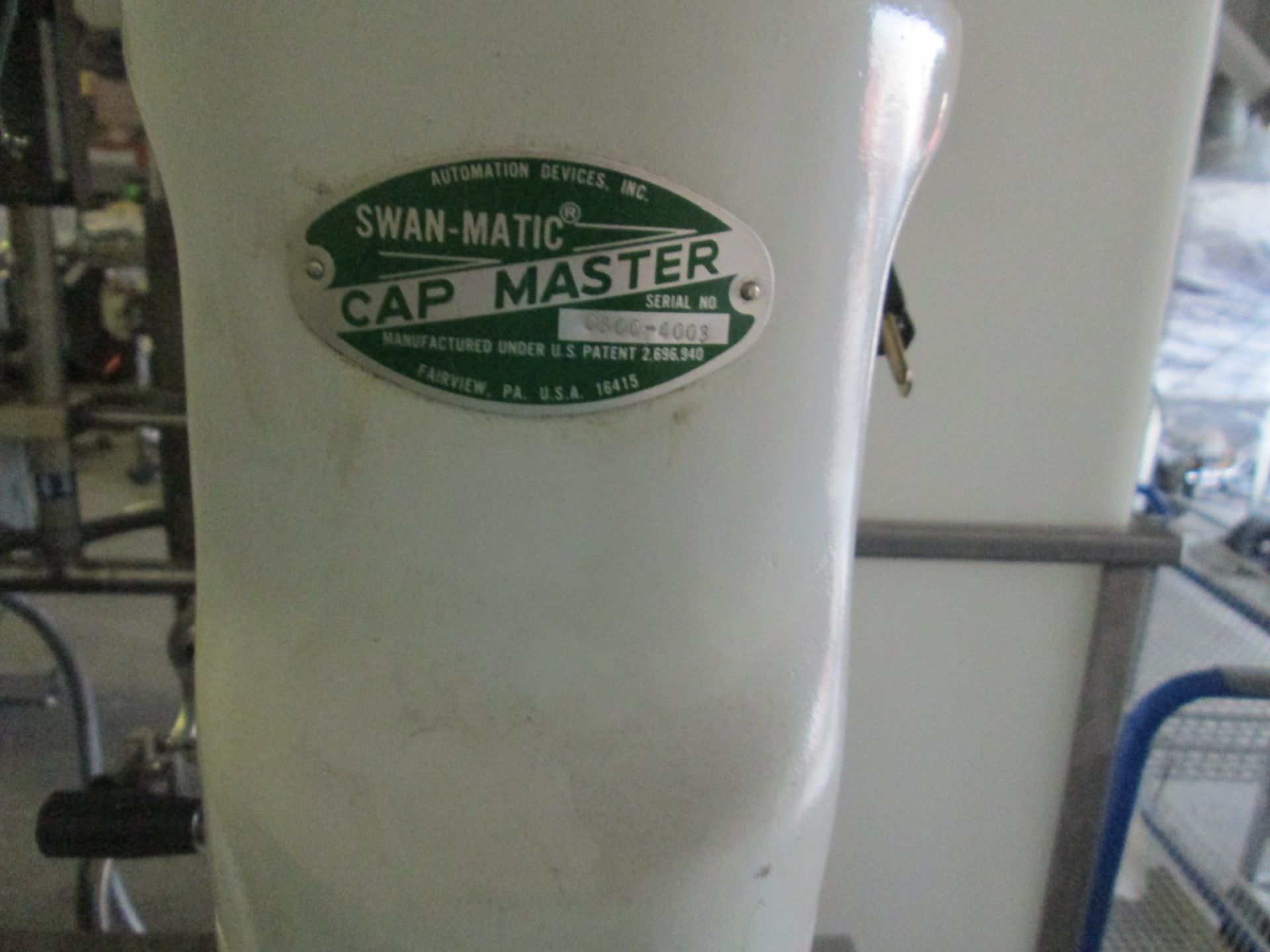 SWAN-MATIC Cap Master Table Top Single Chuck Capper - Image 6 of 6