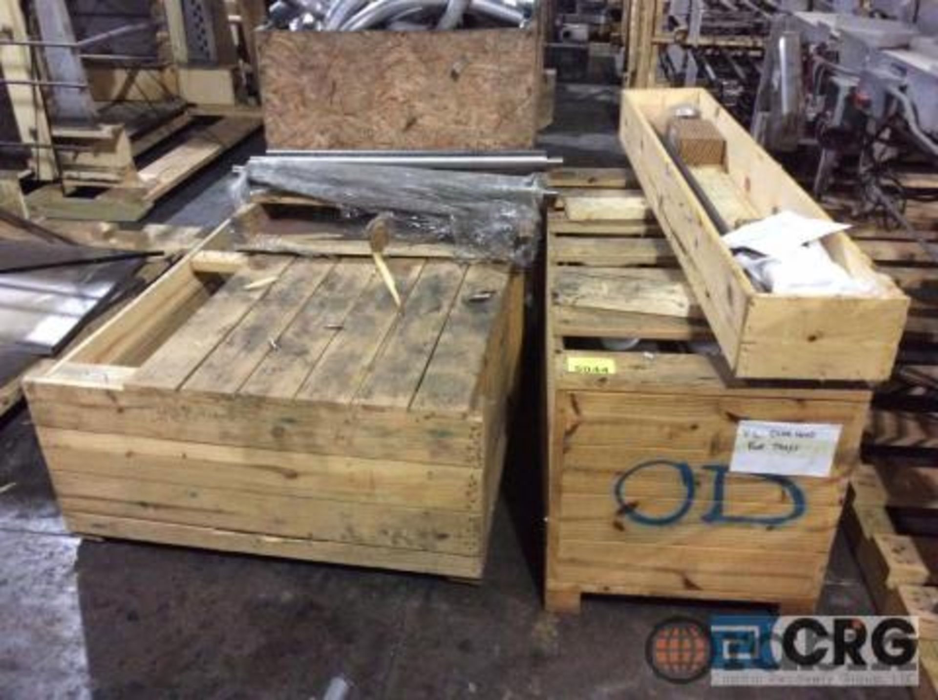 Lot of door shaft, arch frames, proofer trays [Atlanta]