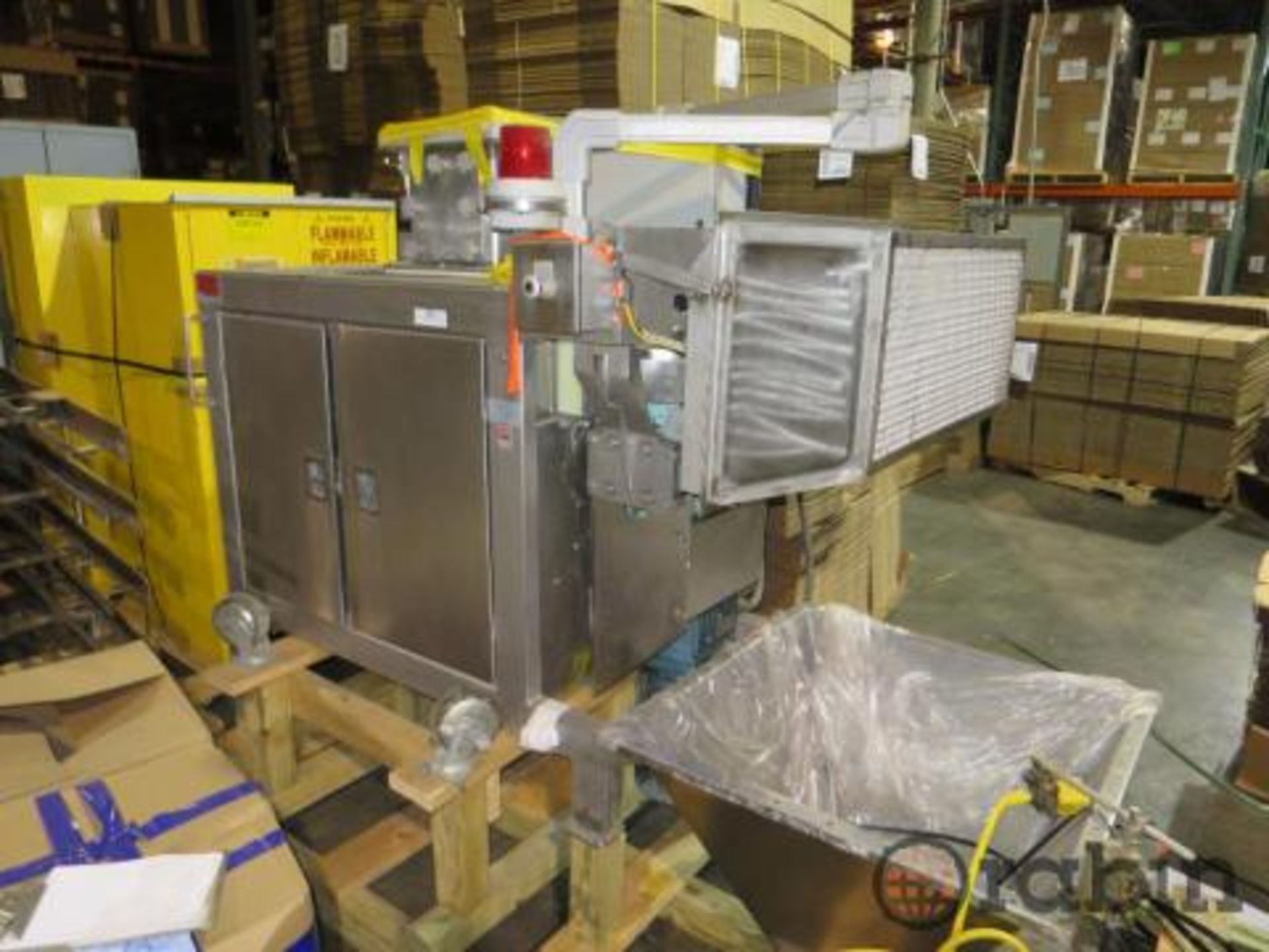 AMF model ADD bread divider, s/n 99183, roller frame, AB PanelView controller, with model DL-CH 4 - Image 3 of 7