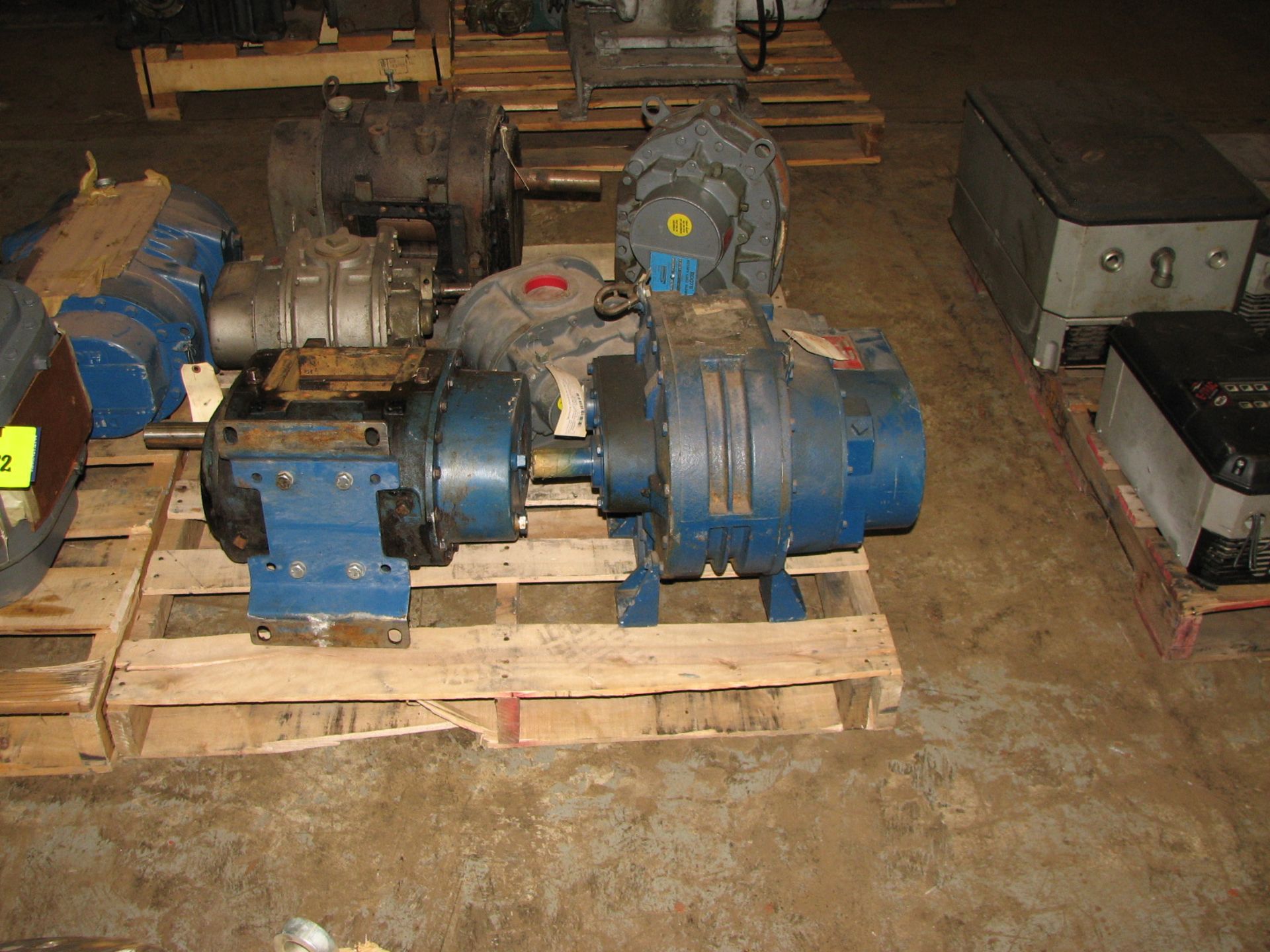 Lot of (12) assorted rotary blowers on (2) pallets [Franklin] - Image 2 of 2