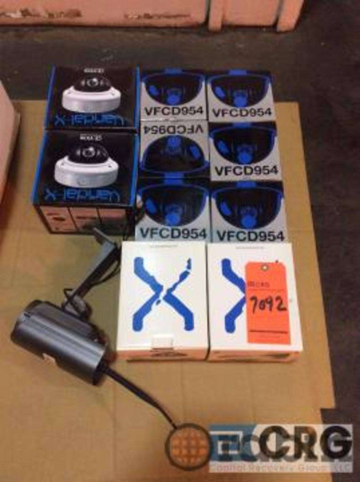 Lot of (10) assorted video cameras, NEW IN BOXES [Peoria]