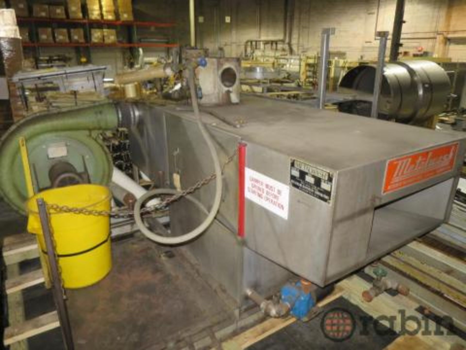Metalwash model TT27-10 pan washer, 80 gal capacity [Atlanta] - Image 2 of 3