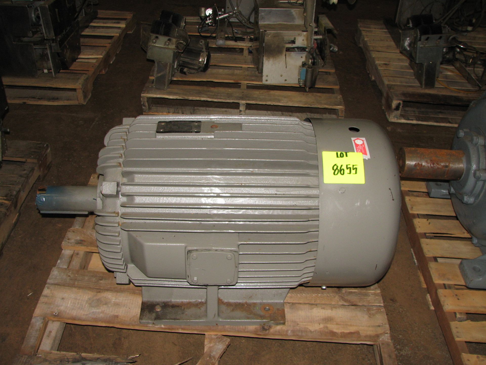 Toshiba 60 hp motor, 230/460 V, 3ph, 1175 rpm, 404T frame [Franklin]