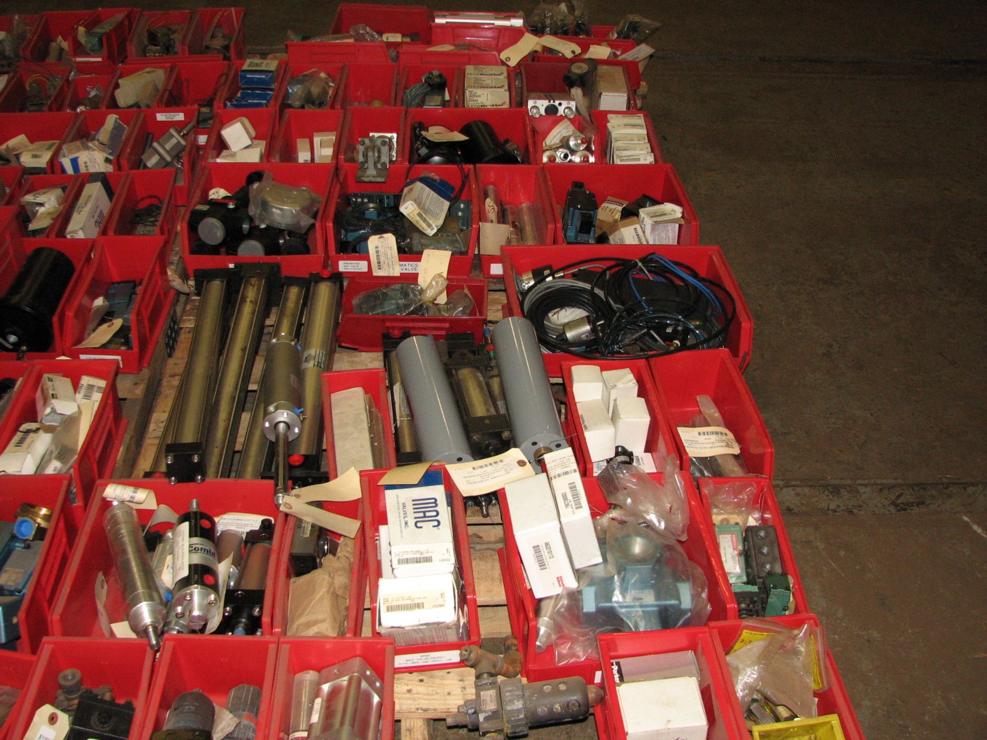 Lot of assorted pneumatics on (5) pallets [Franklin] - Image 3 of 3