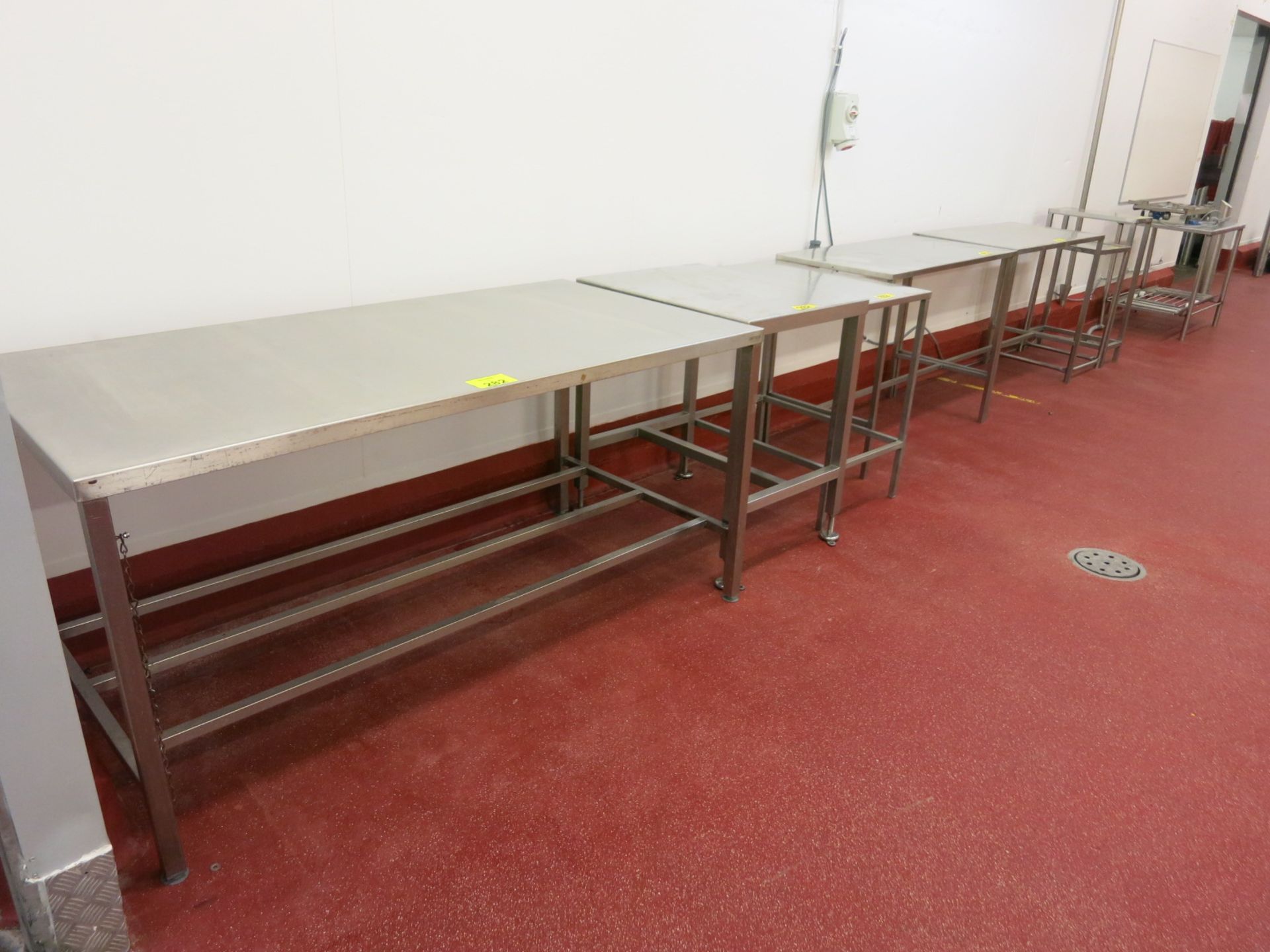 Stainless Tables and Stands