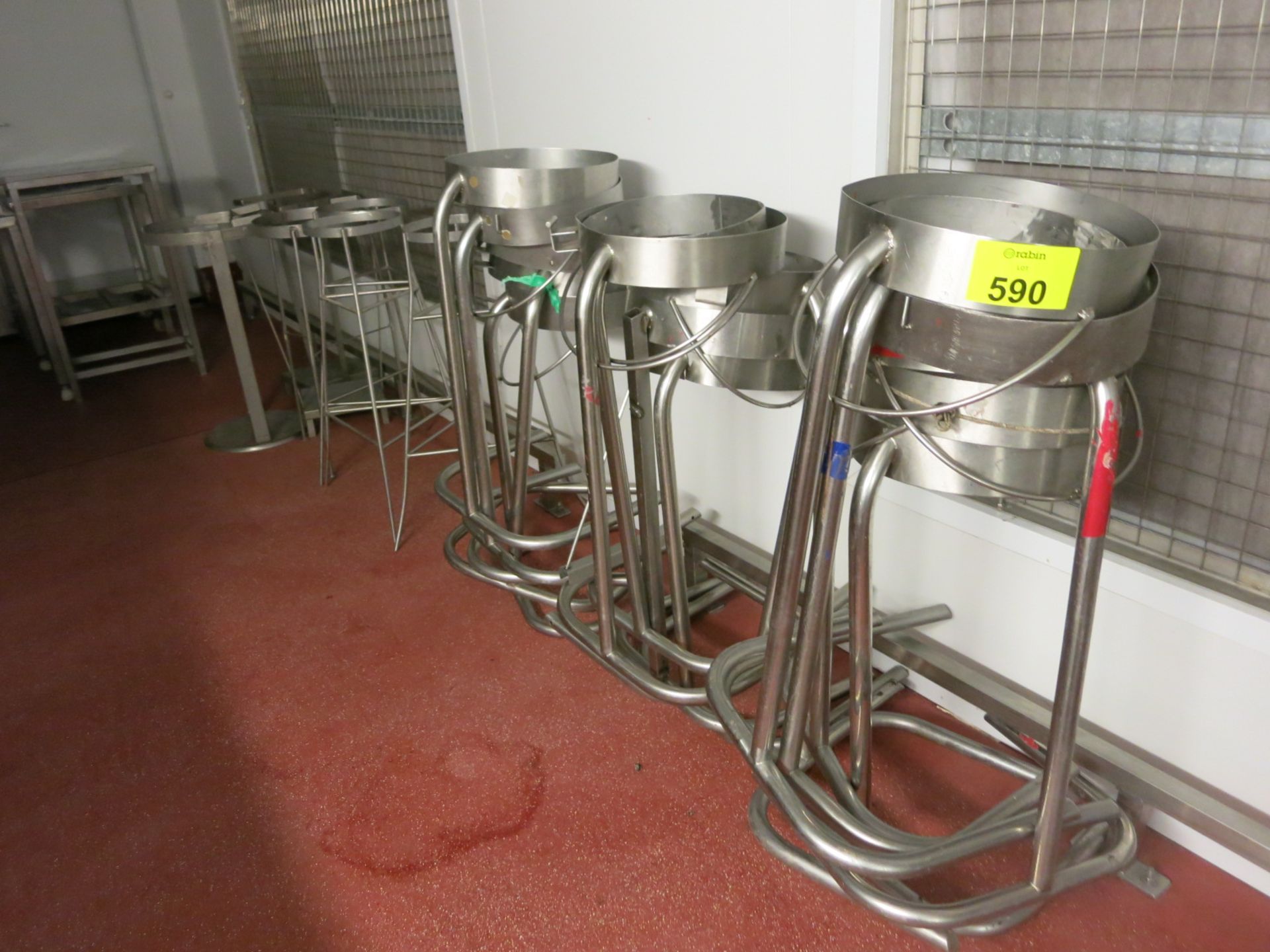 Stainless Bag Stands