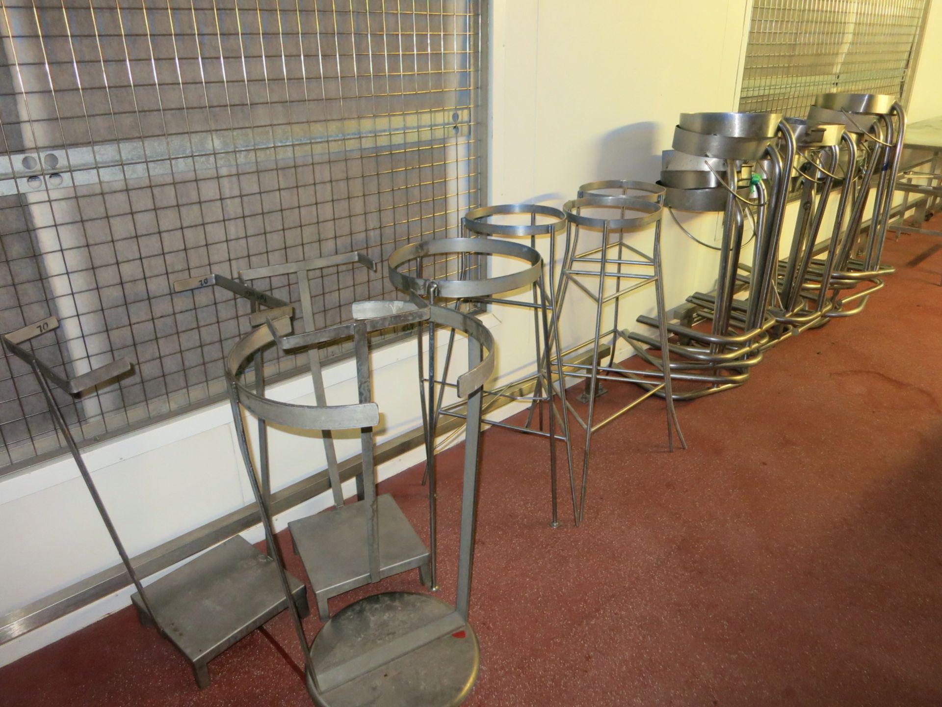 Stainless Bag Stands - Image 2 of 2