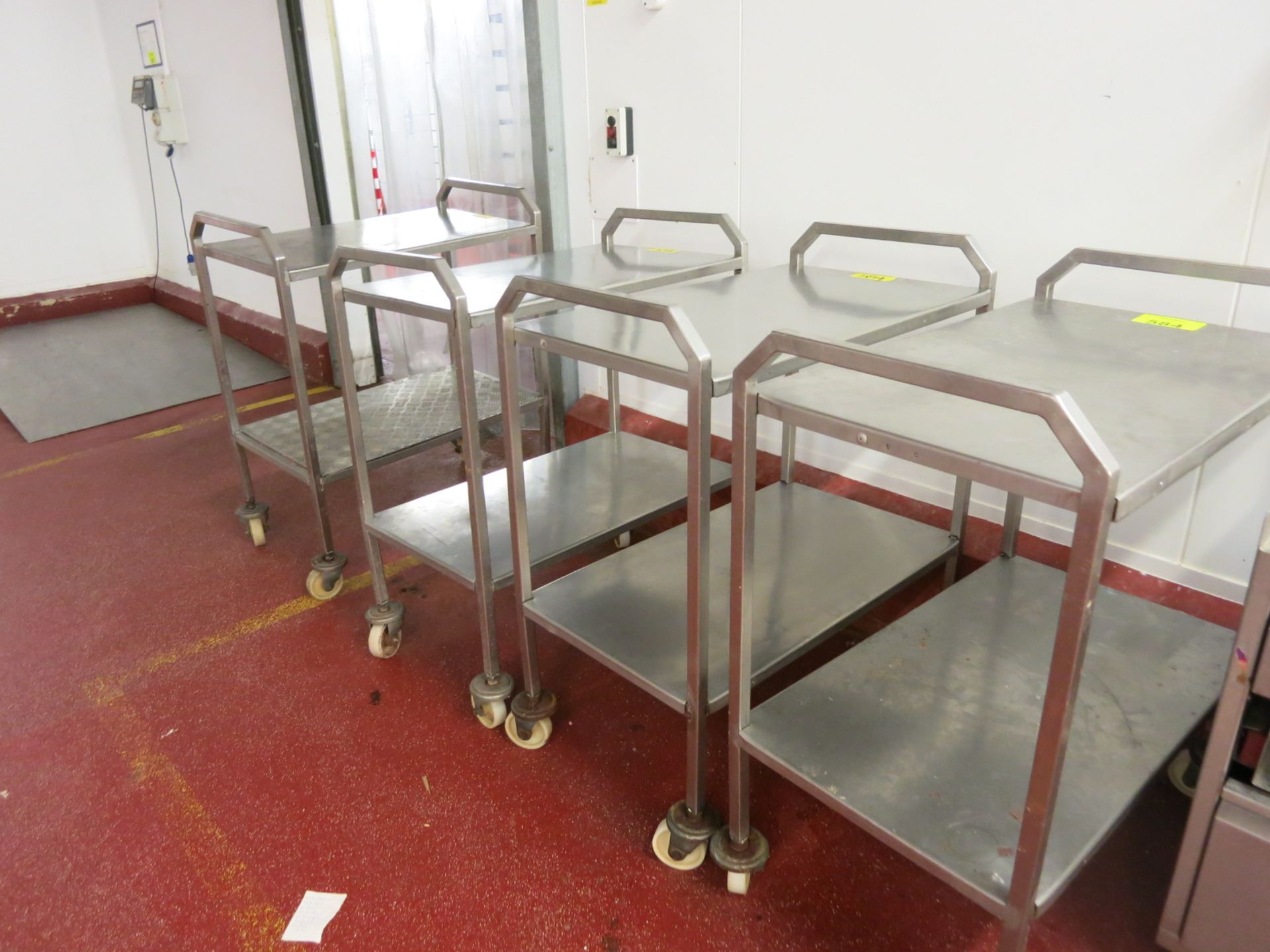 Stainless 2-Tier Trollies