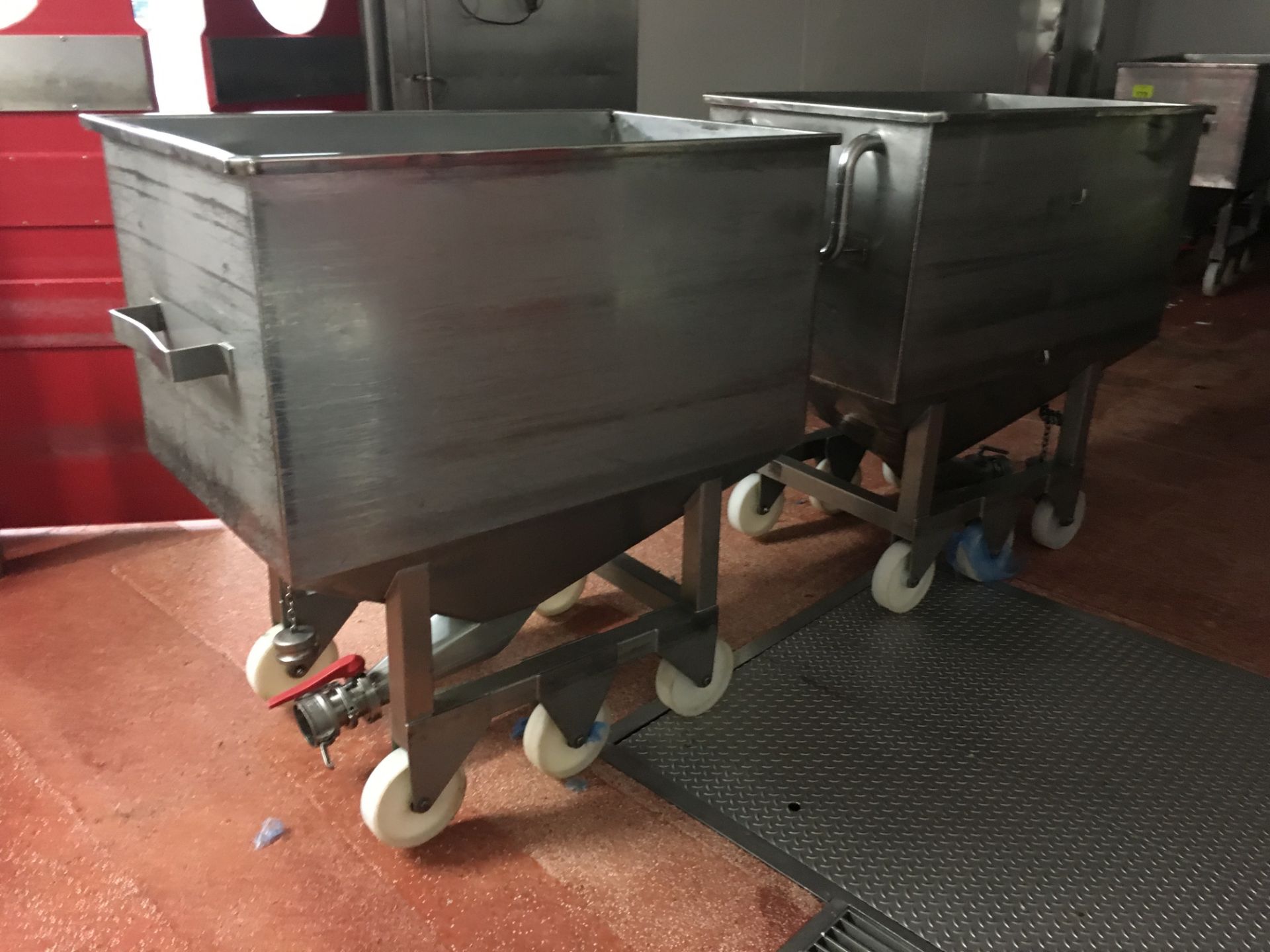 Stainless Transfer Tubs