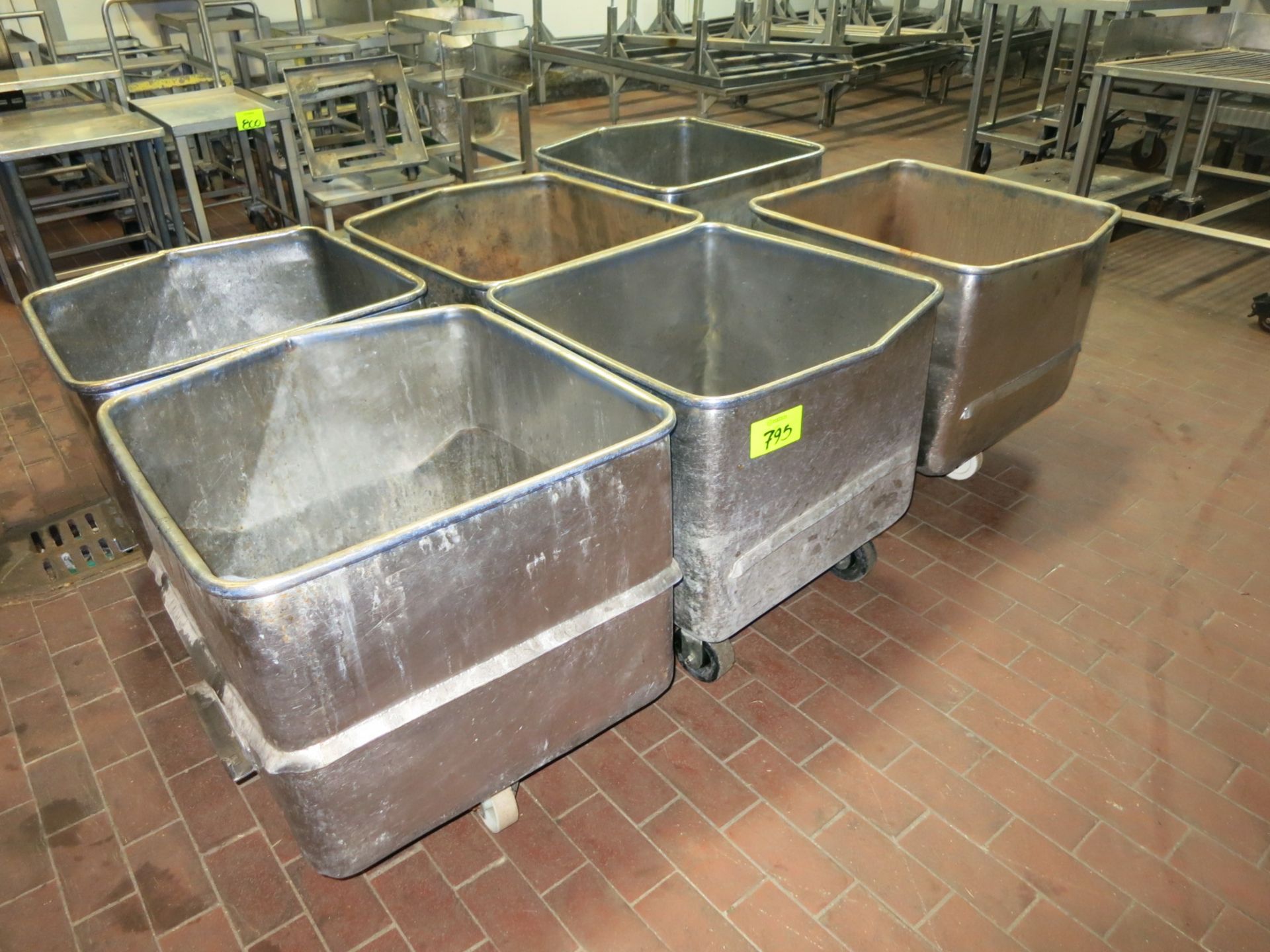 Stainless totes