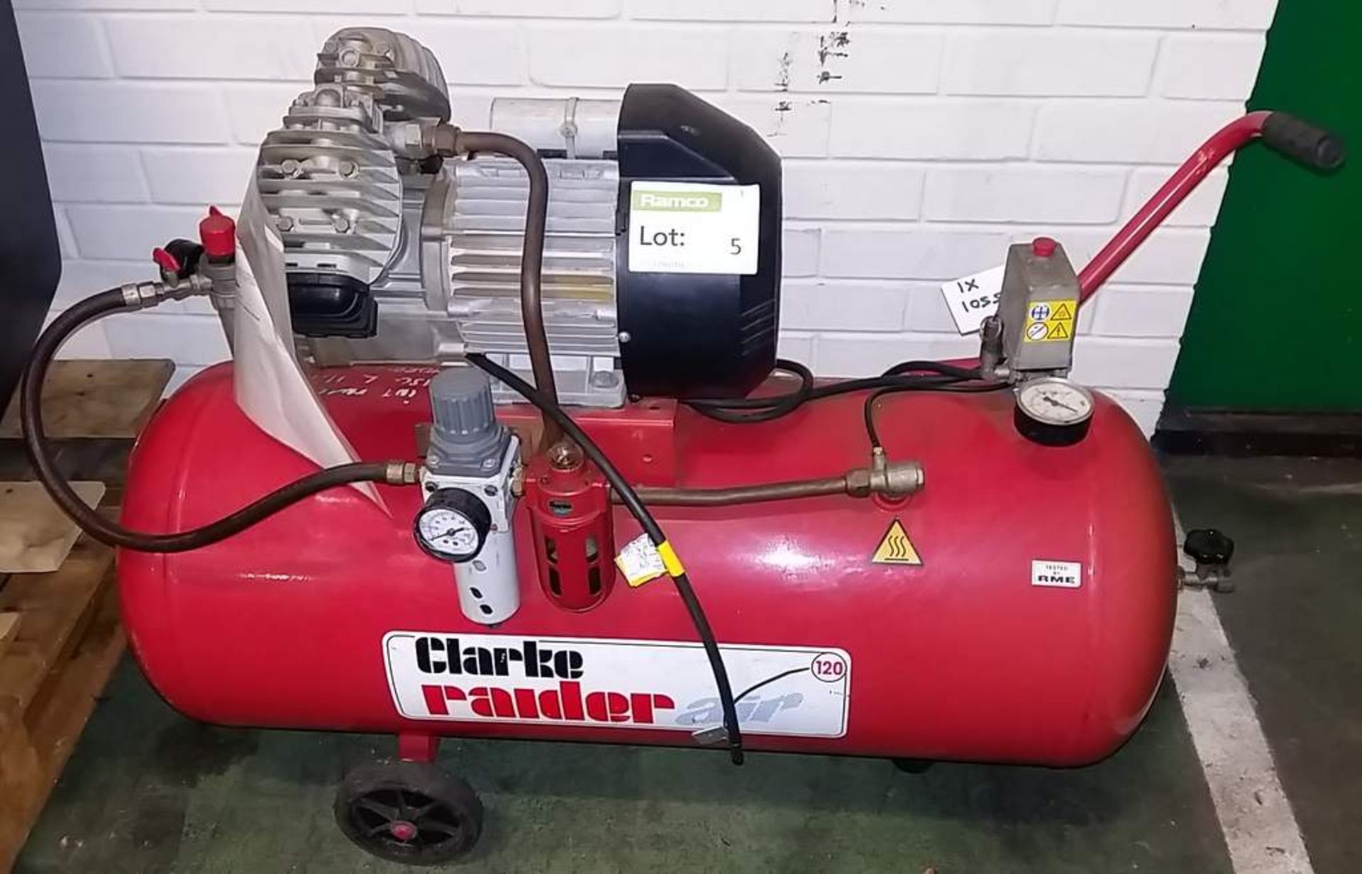 Clarke raider air 120 compressor